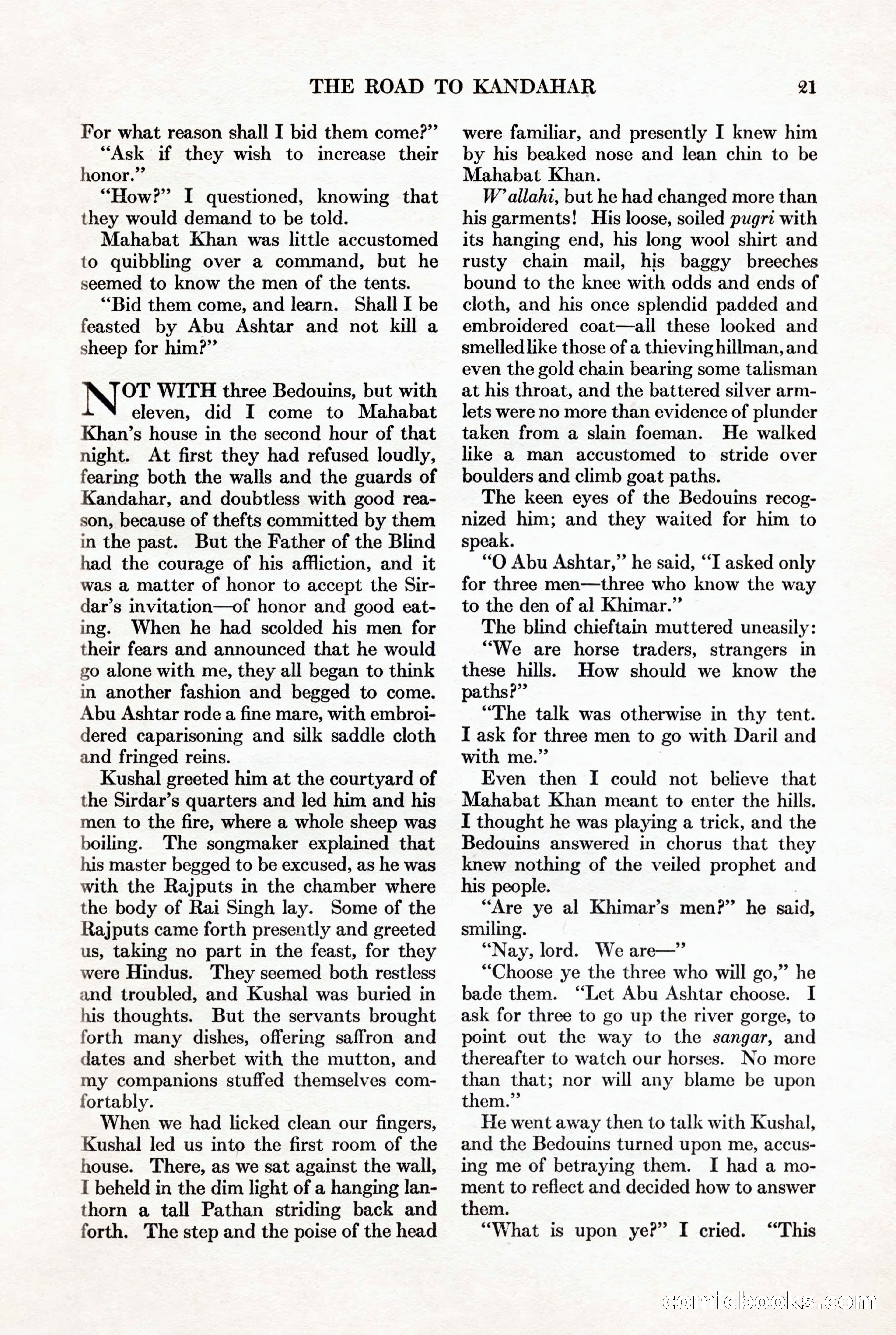 Adventure, November 15, 1927 — page 23 of 196