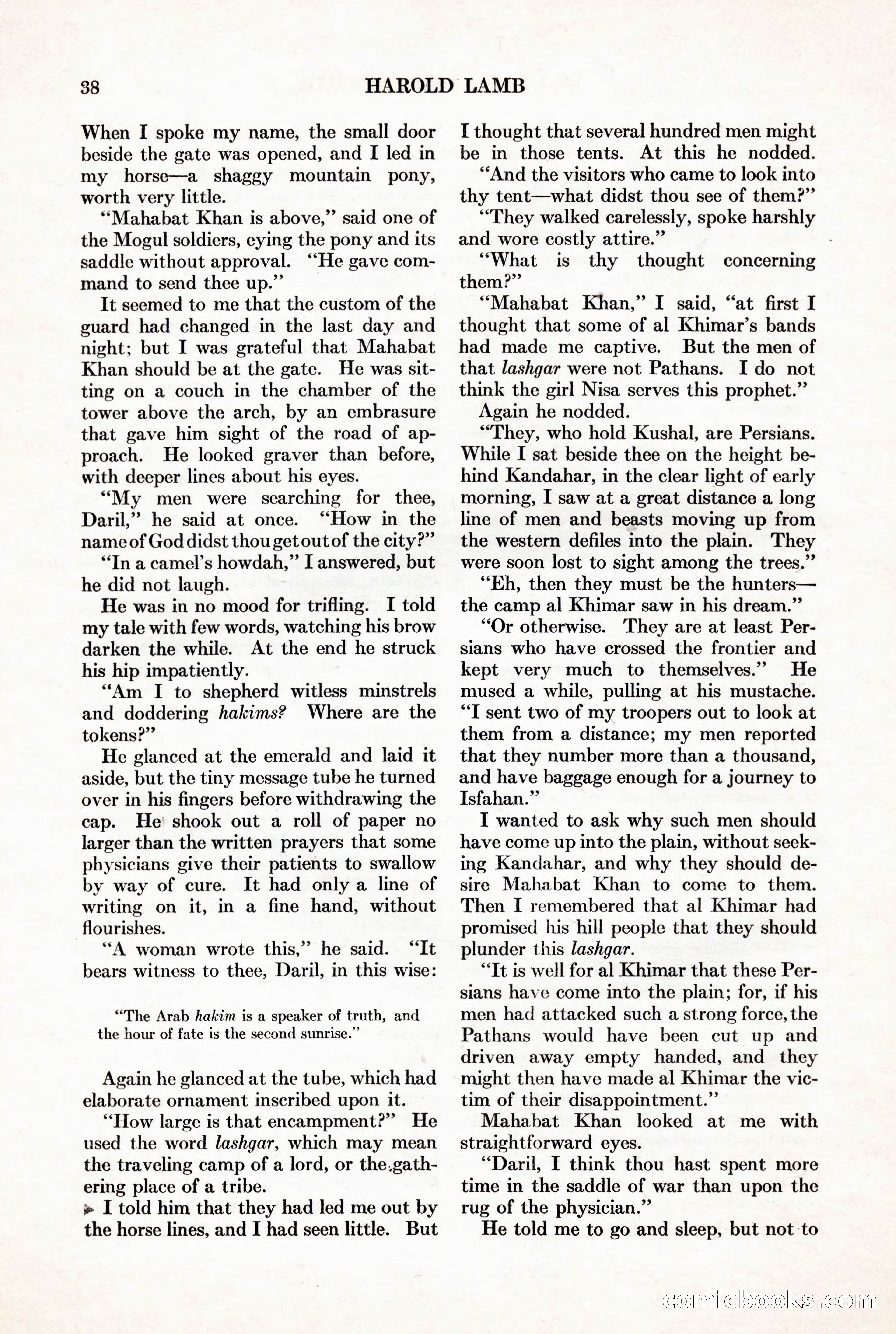 Adventure, November 15, 1927 — page 40 of 196