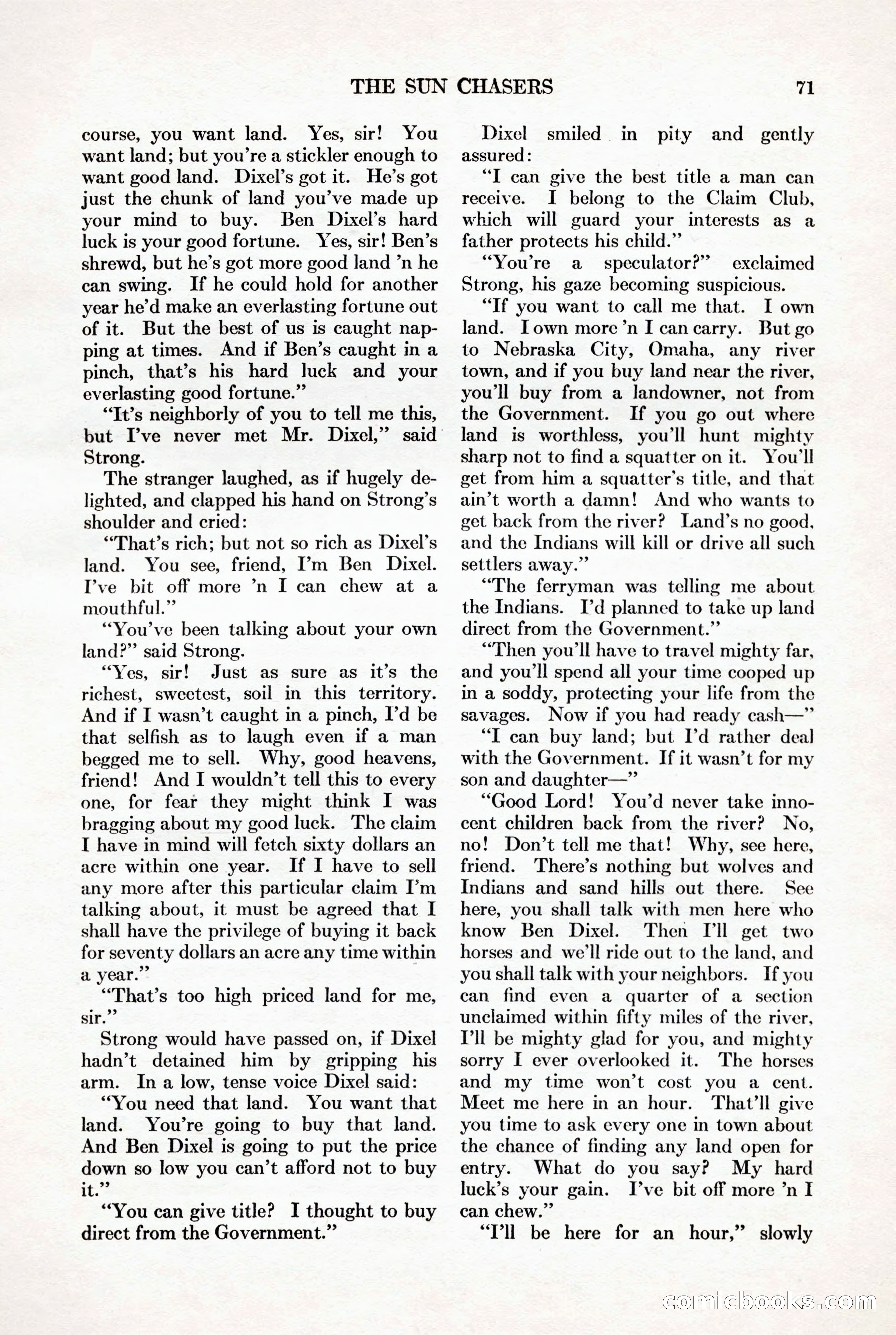 Adventure, November 15, 1927 — page 73 of 196