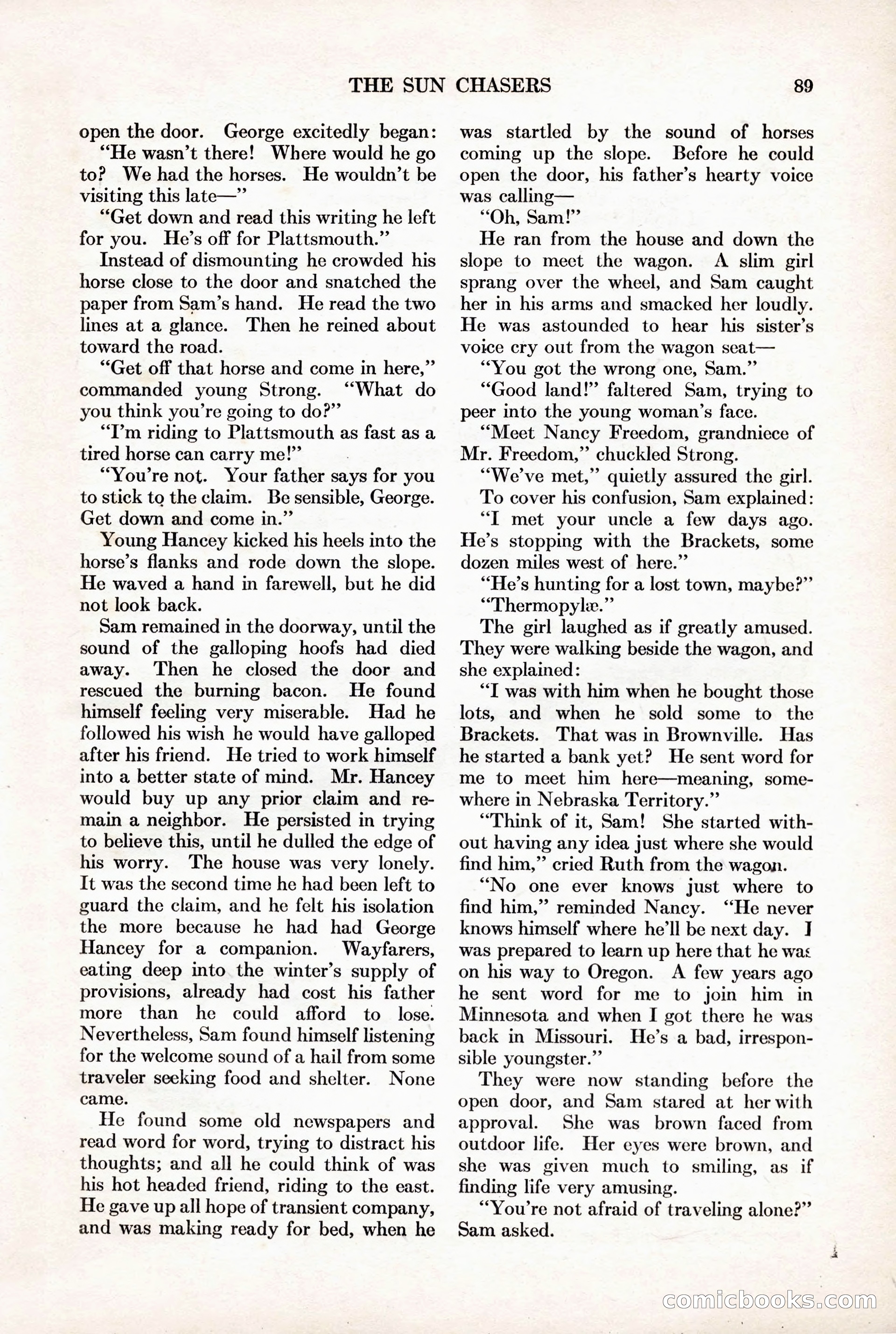 Adventure, November 15, 1927 — page 91 of 196