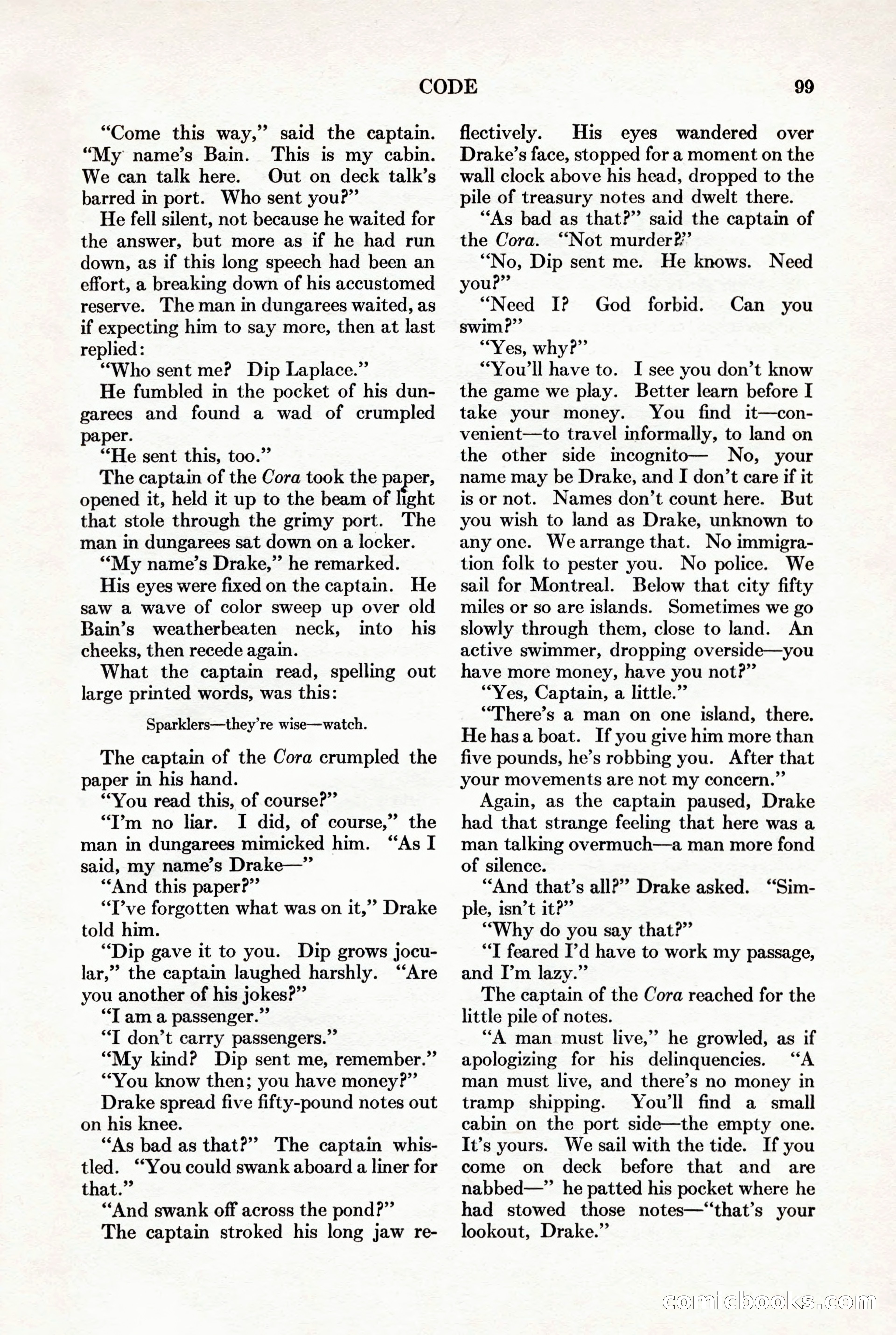 Adventure, November 15, 1927 — page 101 of 196
