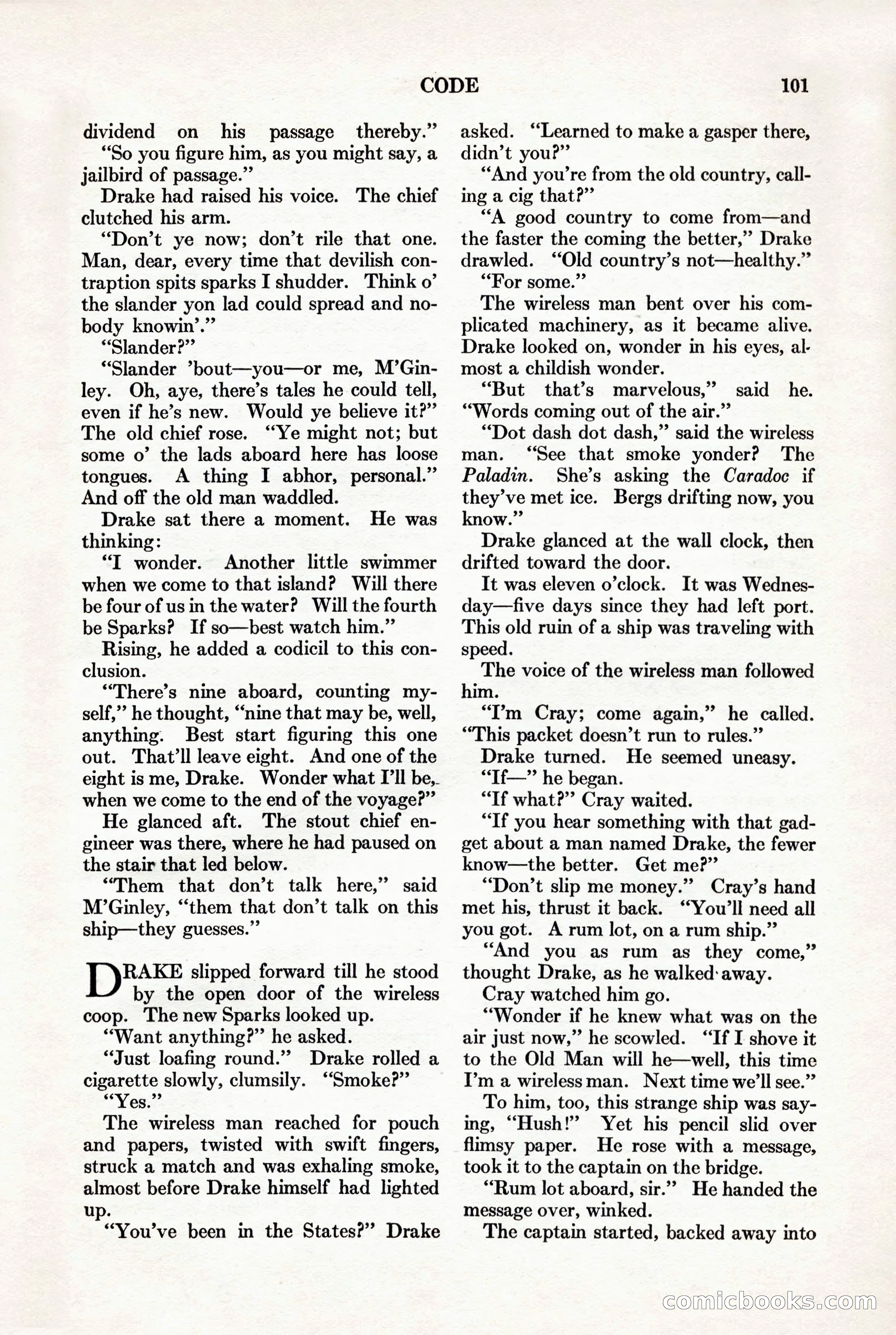 Adventure, November 15, 1927 — page 103 of 196