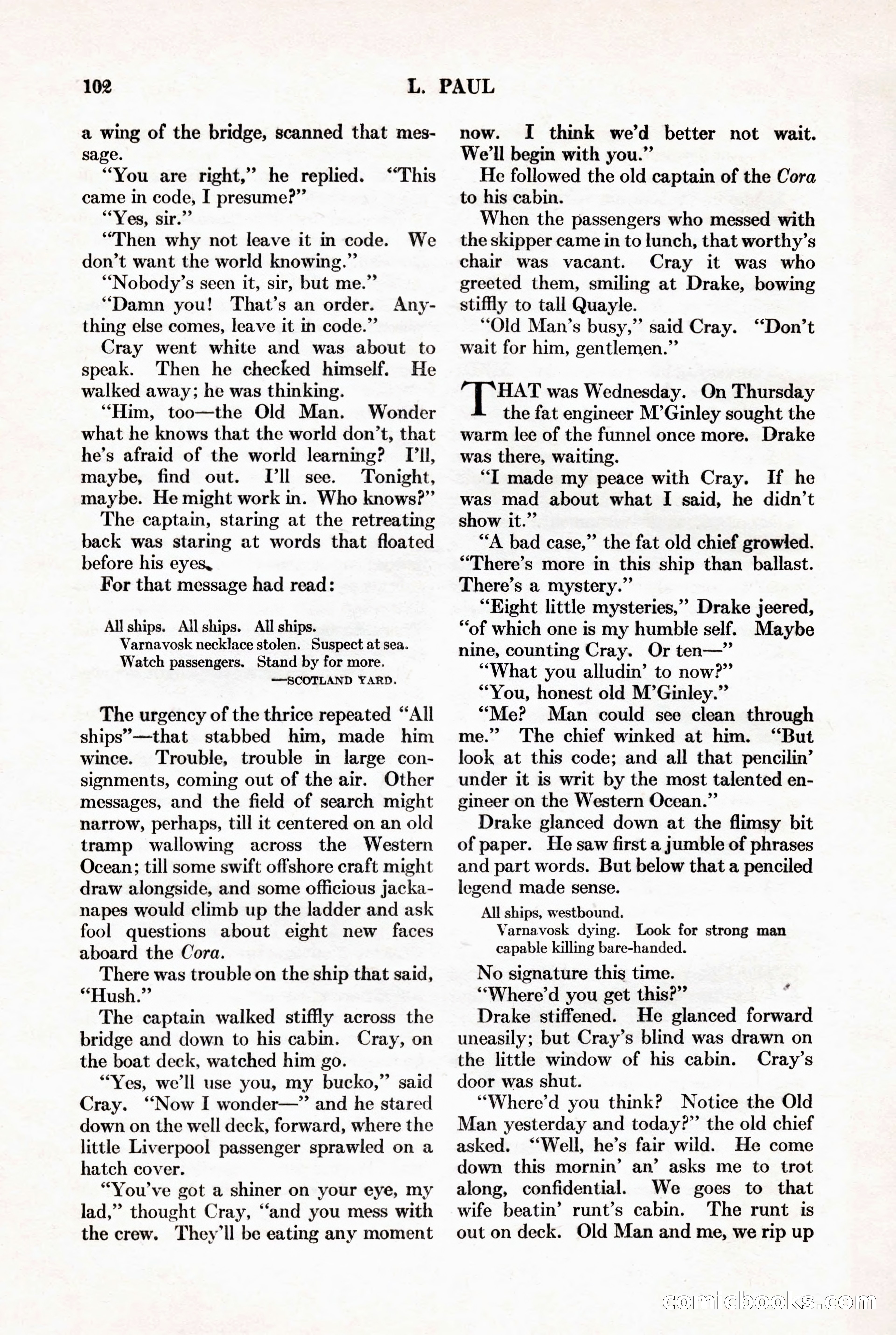 Adventure, November 15, 1927 — page 104 of 196