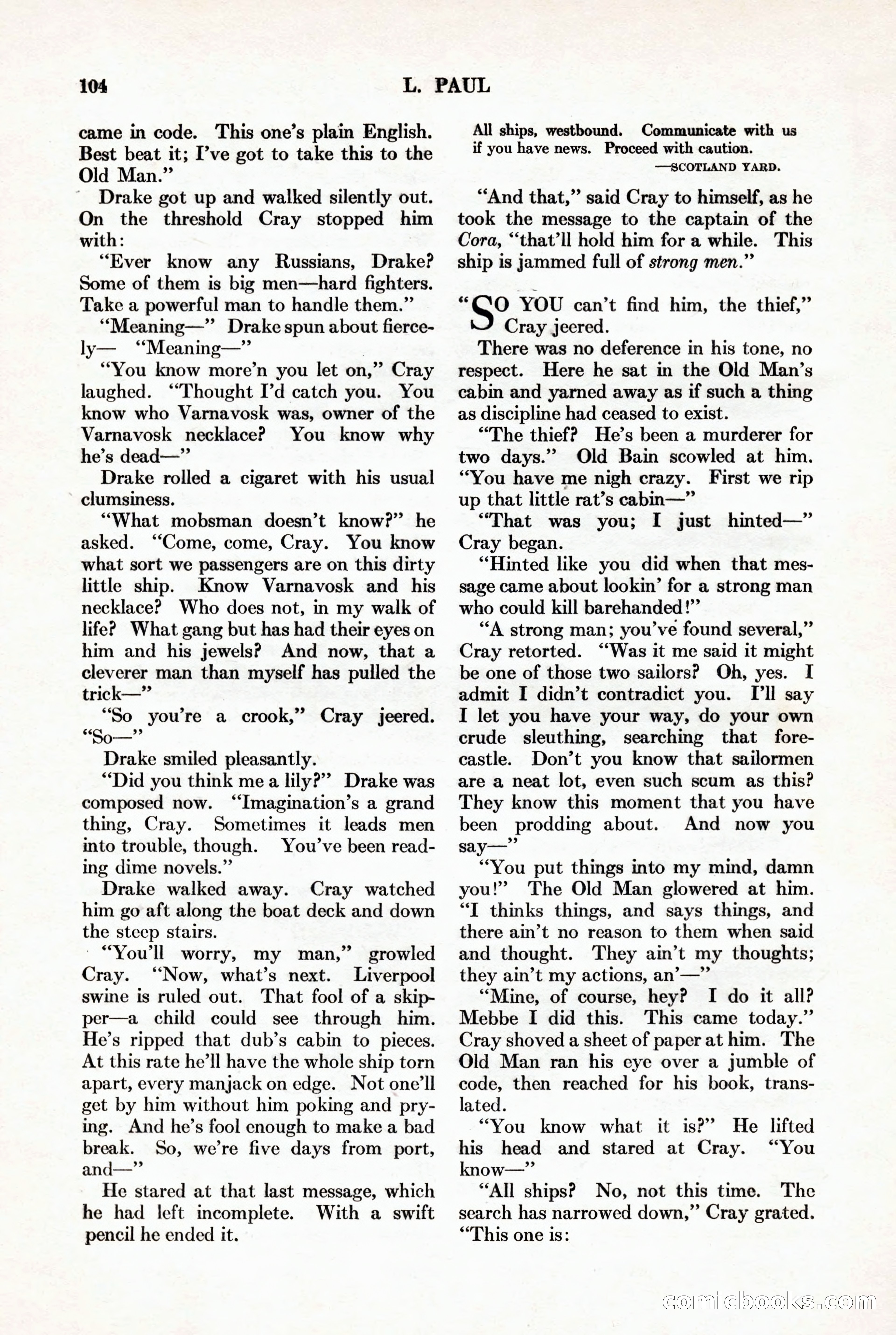 Adventure, November 15, 1927 — page 106 of 196