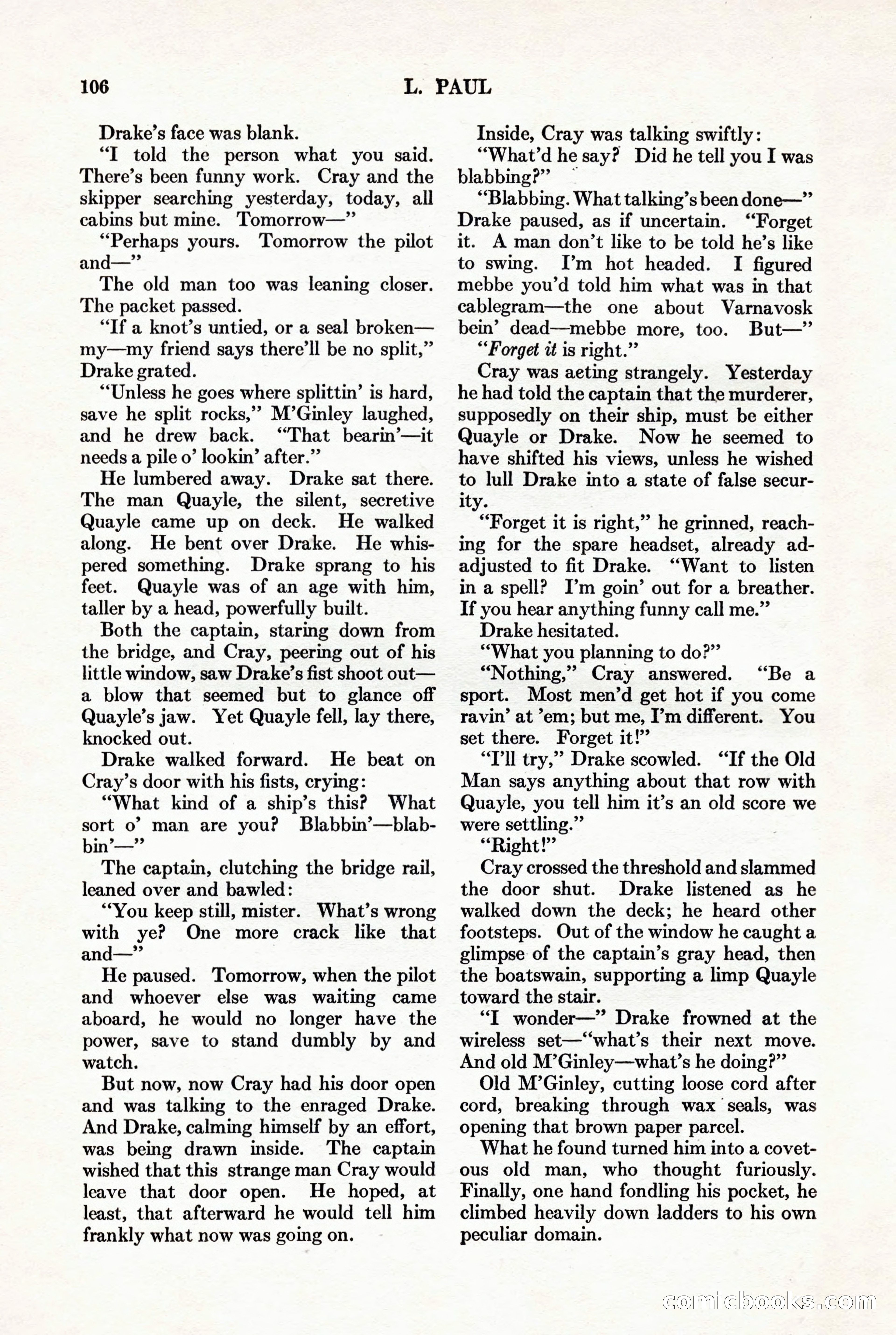 Adventure, November 15, 1927 — page 108 of 196