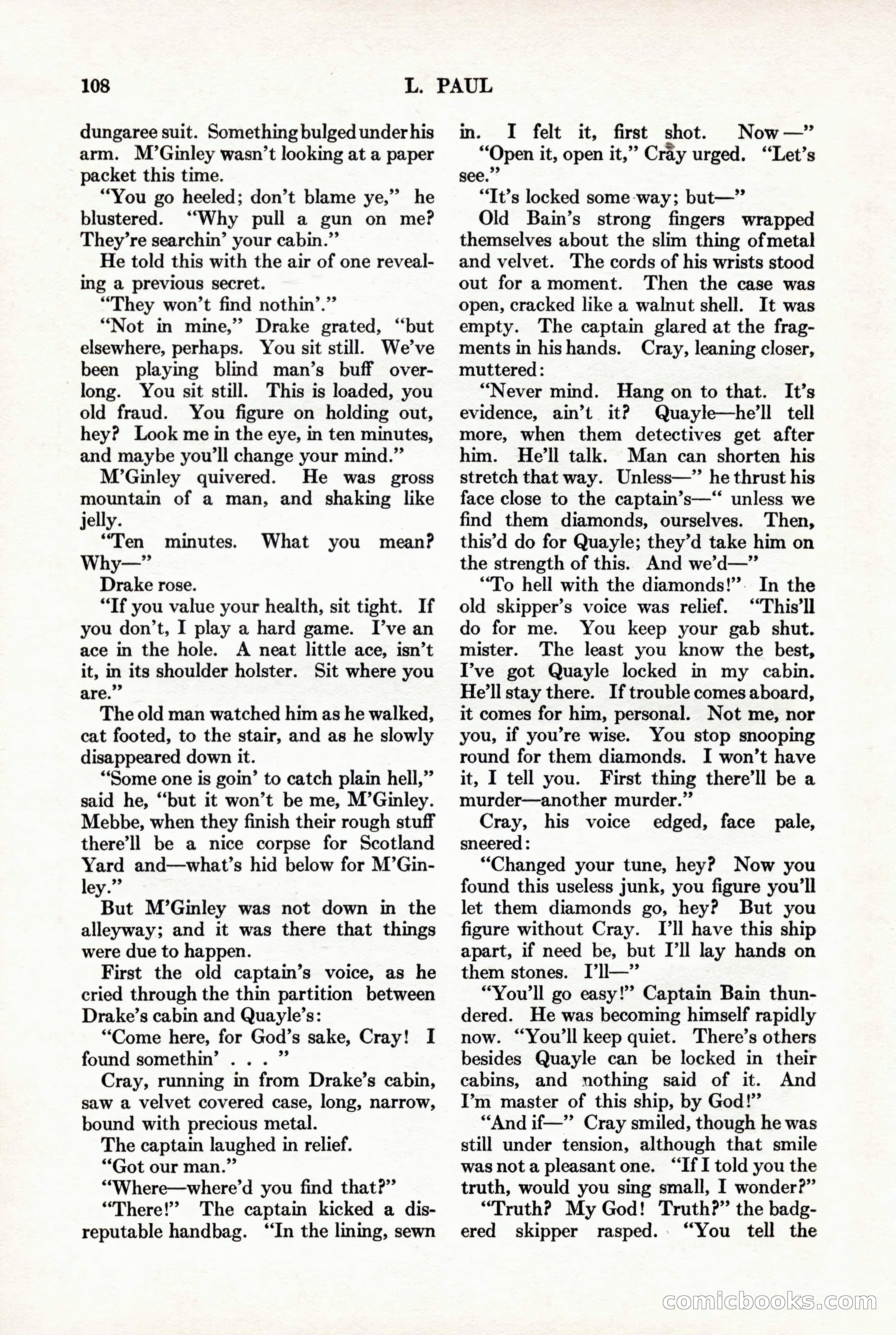 Adventure, November 15, 1927 — page 110 of 196