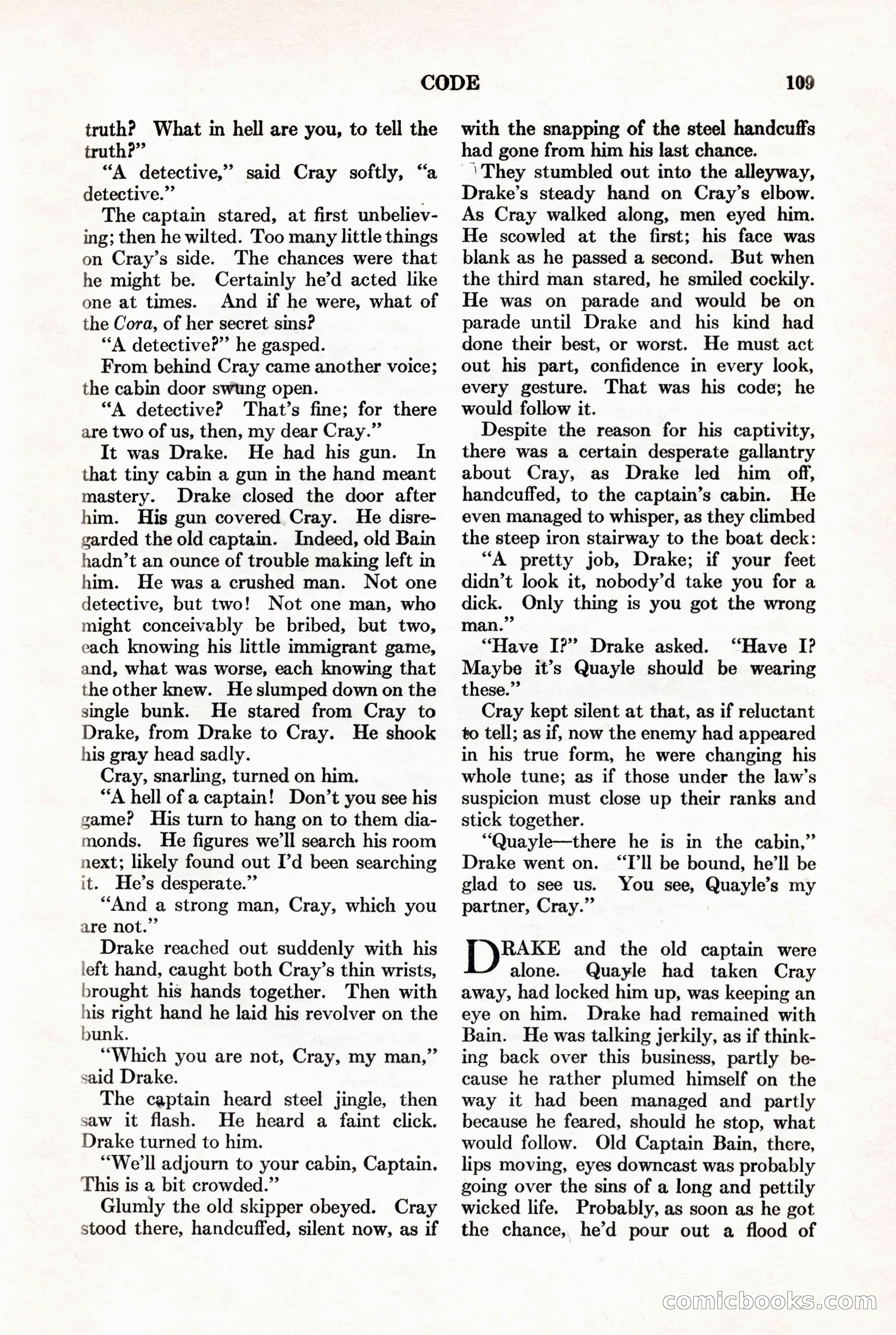 Adventure, November 15, 1927 — page 111 of 196