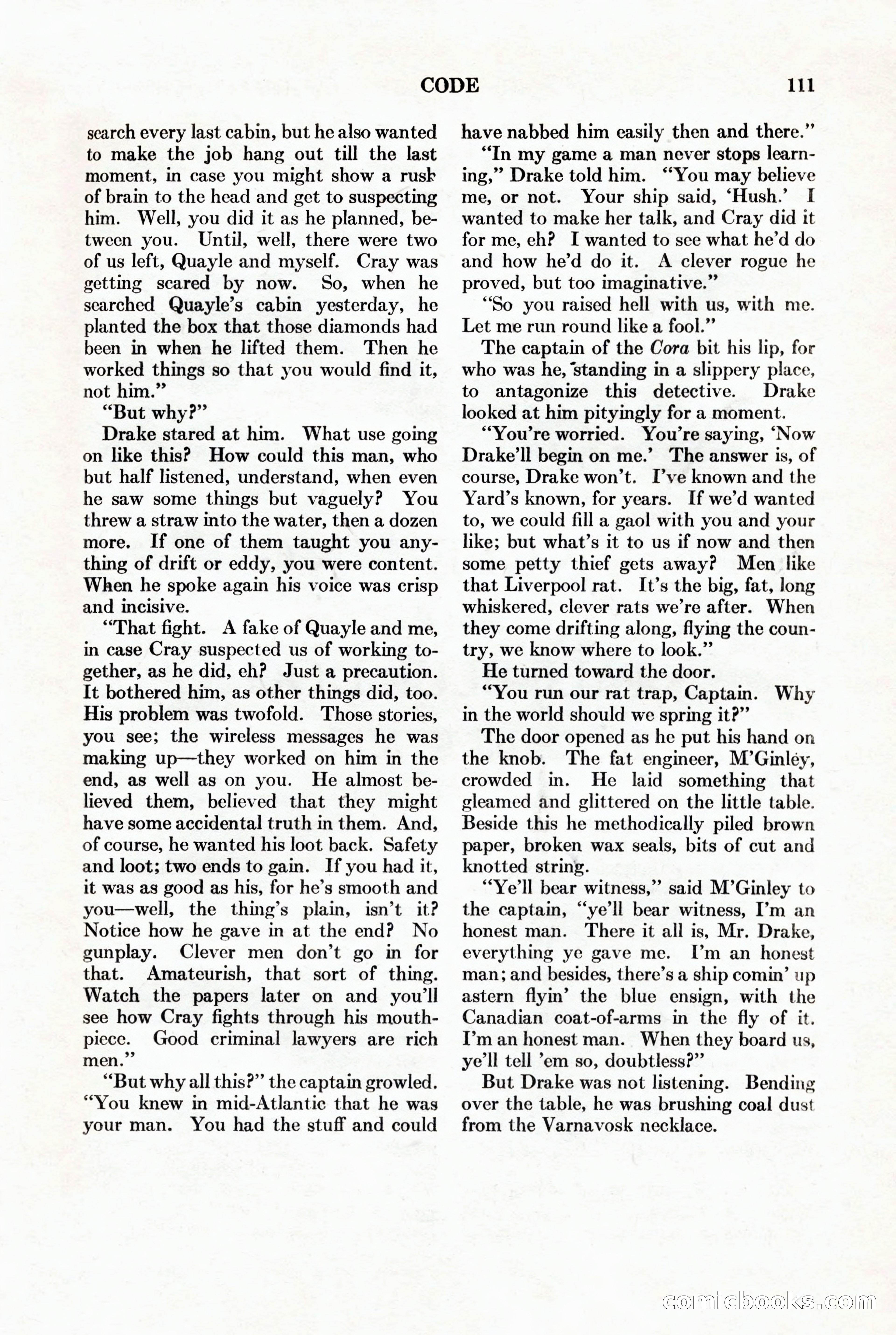 Adventure, November 15, 1927 — page 113 of 196
