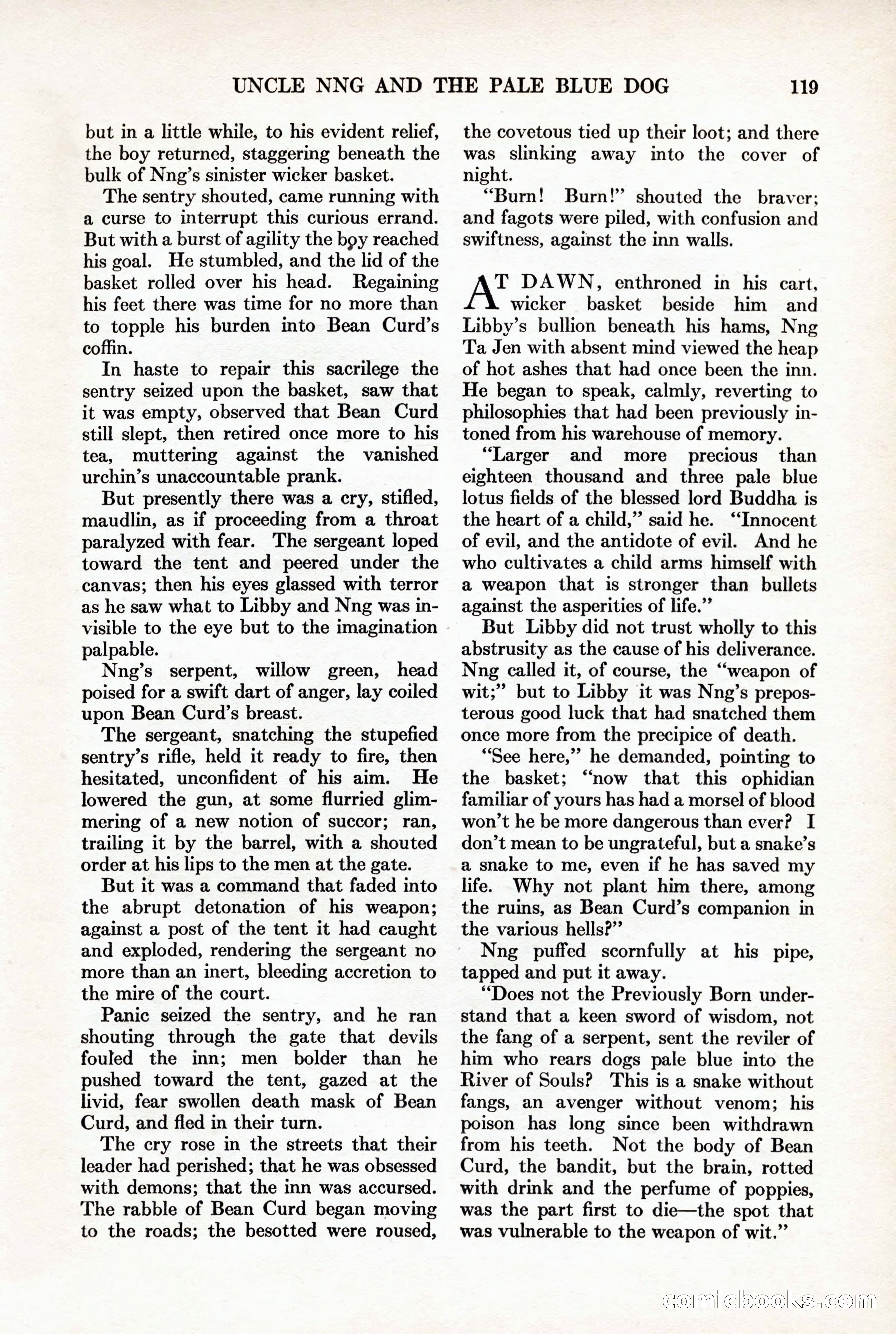 Adventure, November 15, 1927 — page 121 of 196