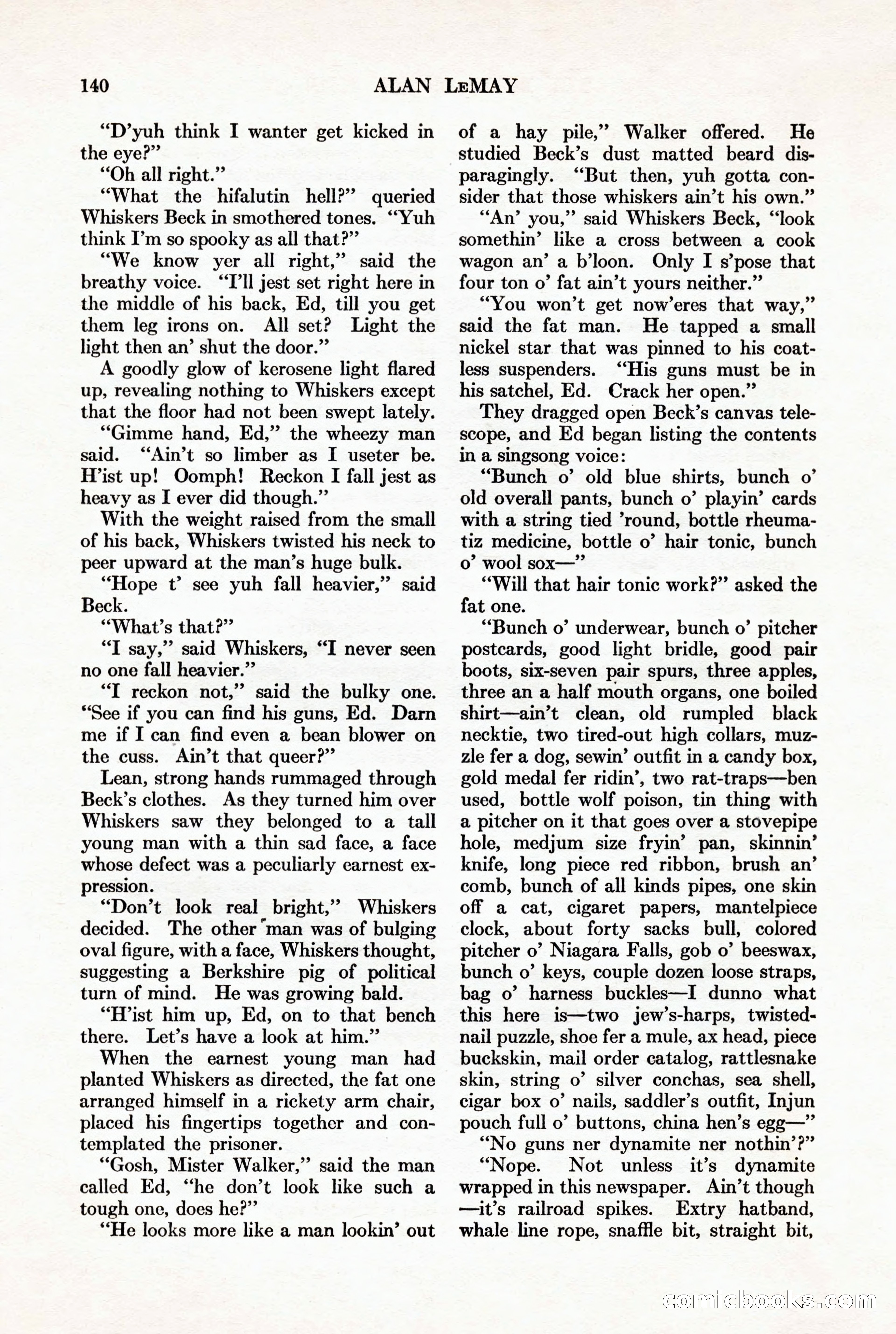 Adventure, November 15, 1927 — page 142 of 196