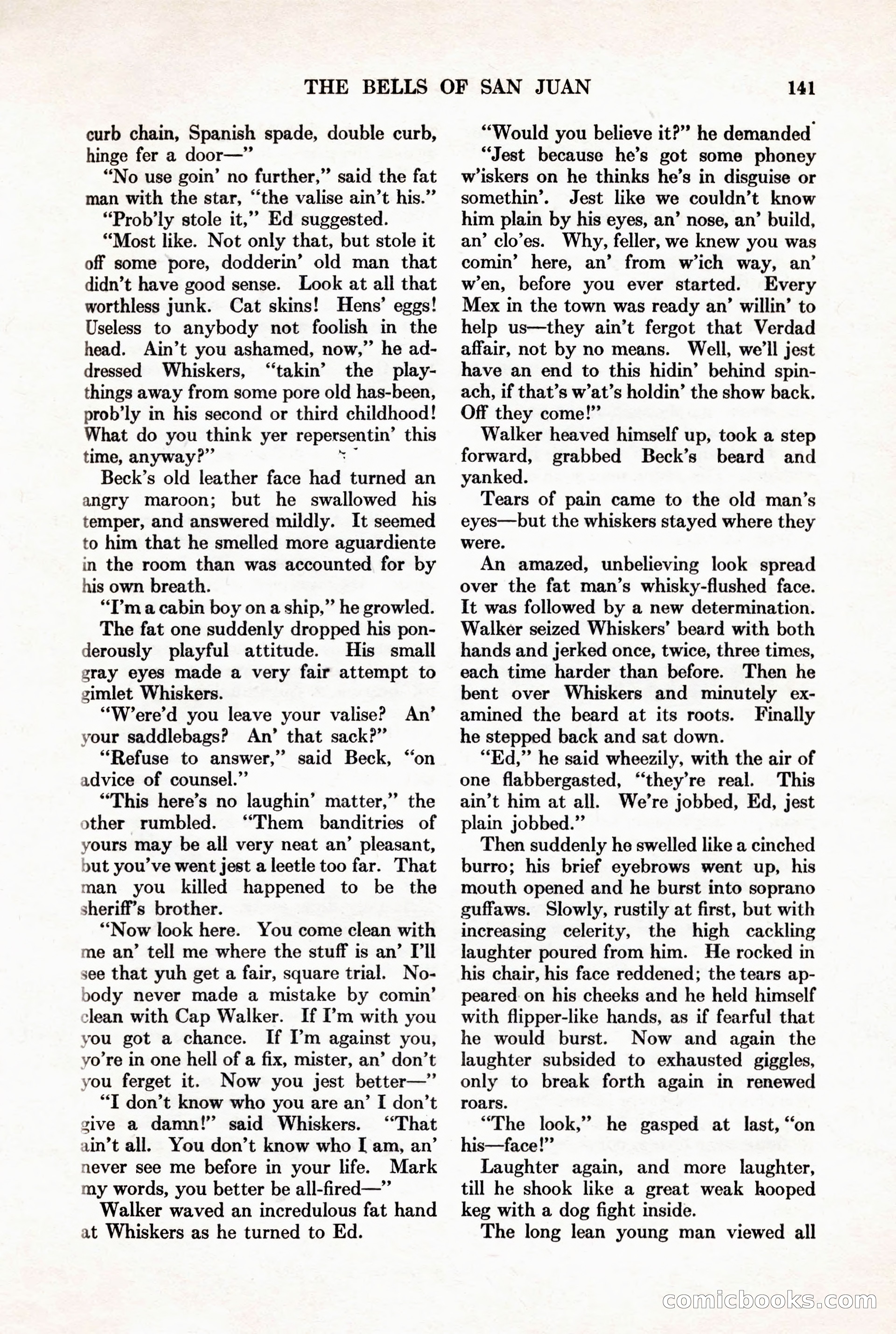 Adventure, November 15, 1927 — page 143 of 196