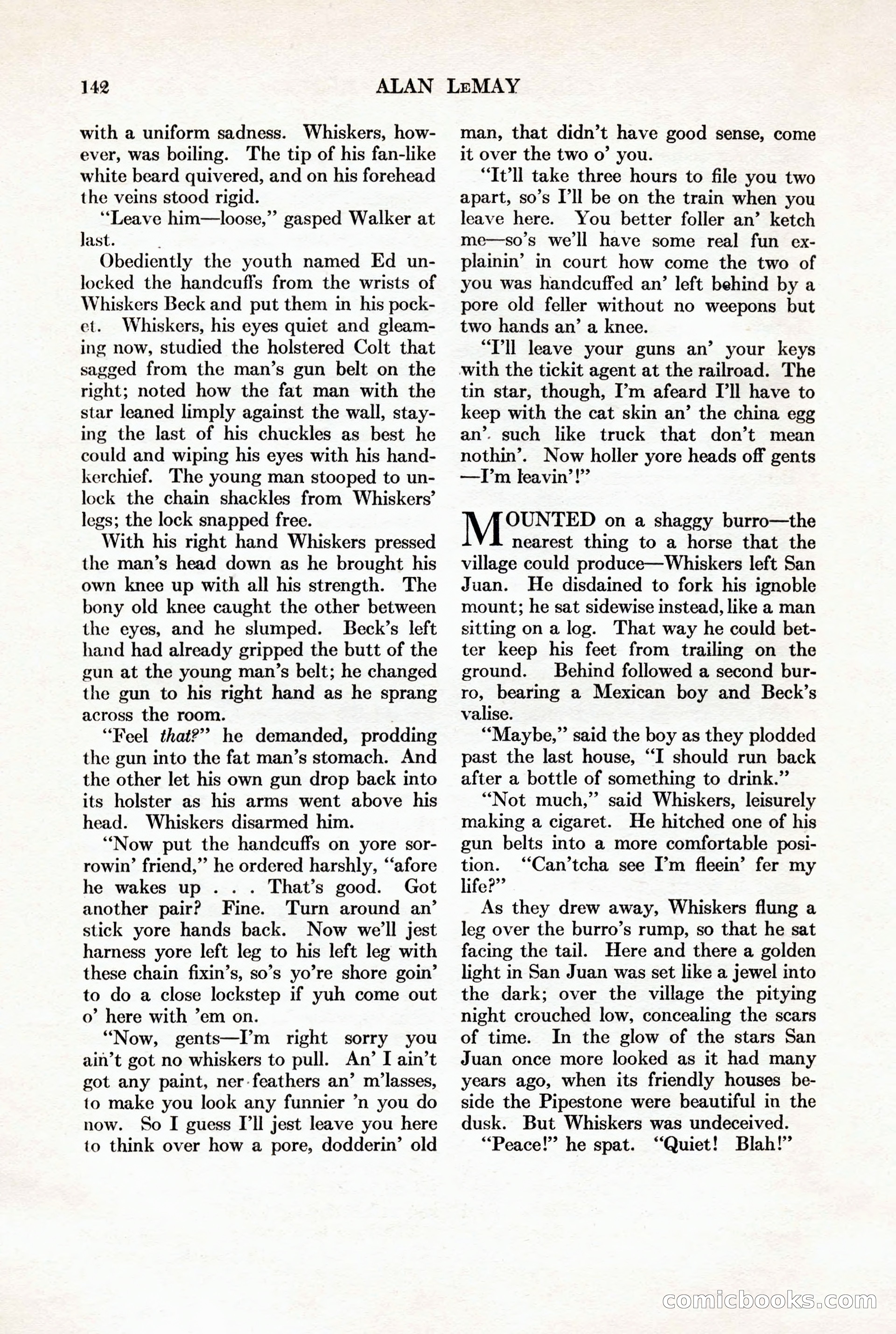 Adventure, November 15, 1927 — page 144 of 196