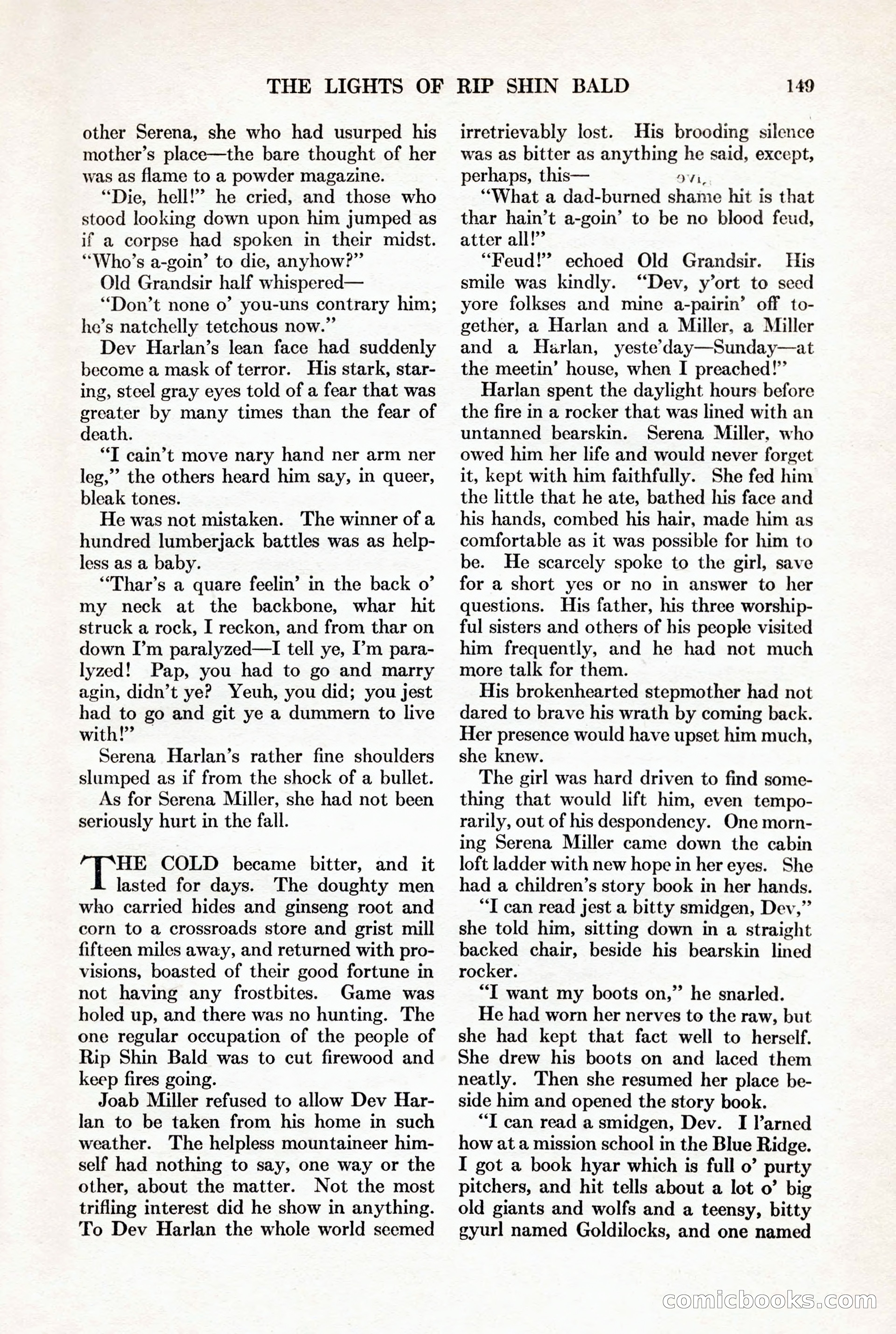 Adventure, November 15, 1927 — page 151 of 196