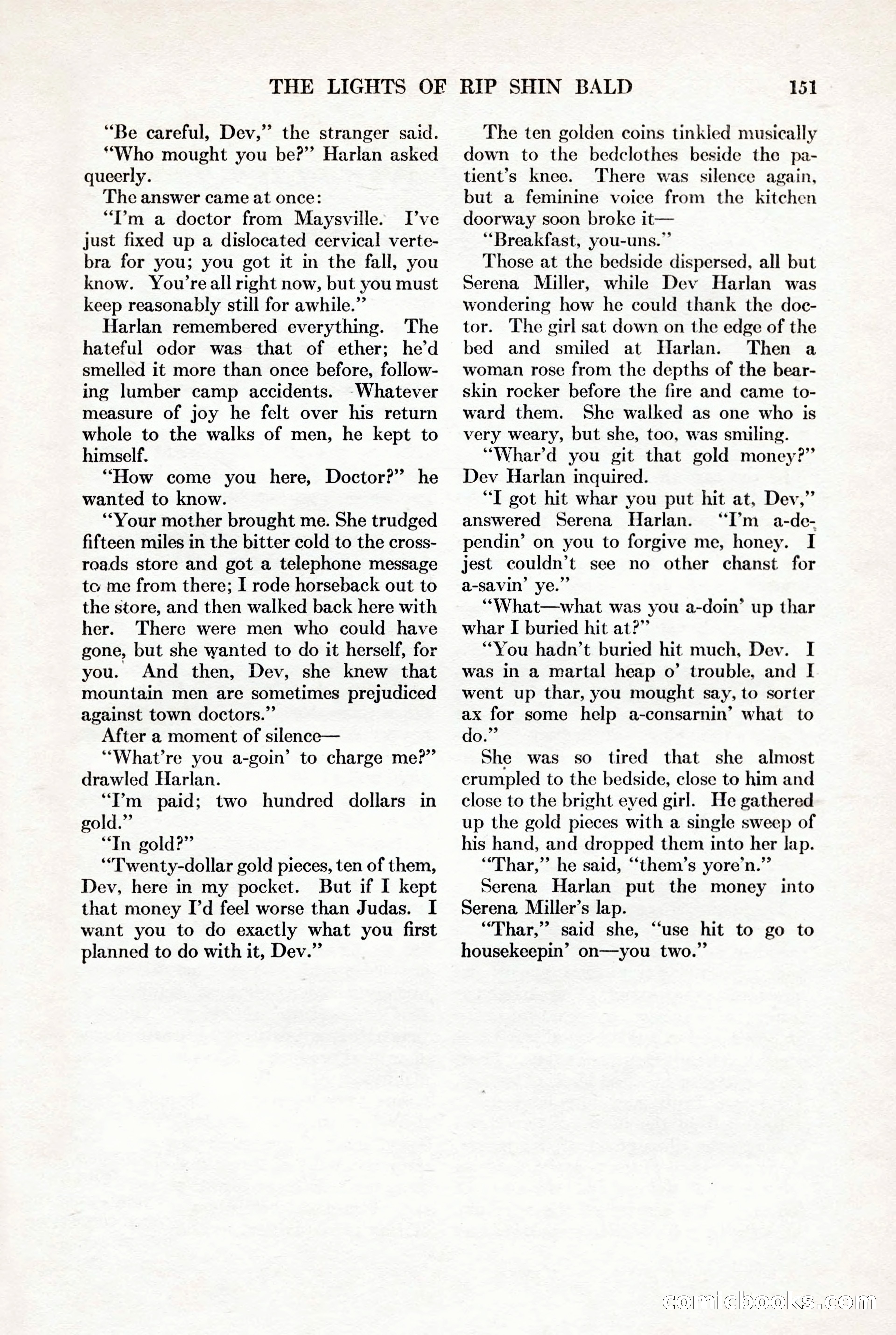 Adventure, November 15, 1927 — page 153 of 196