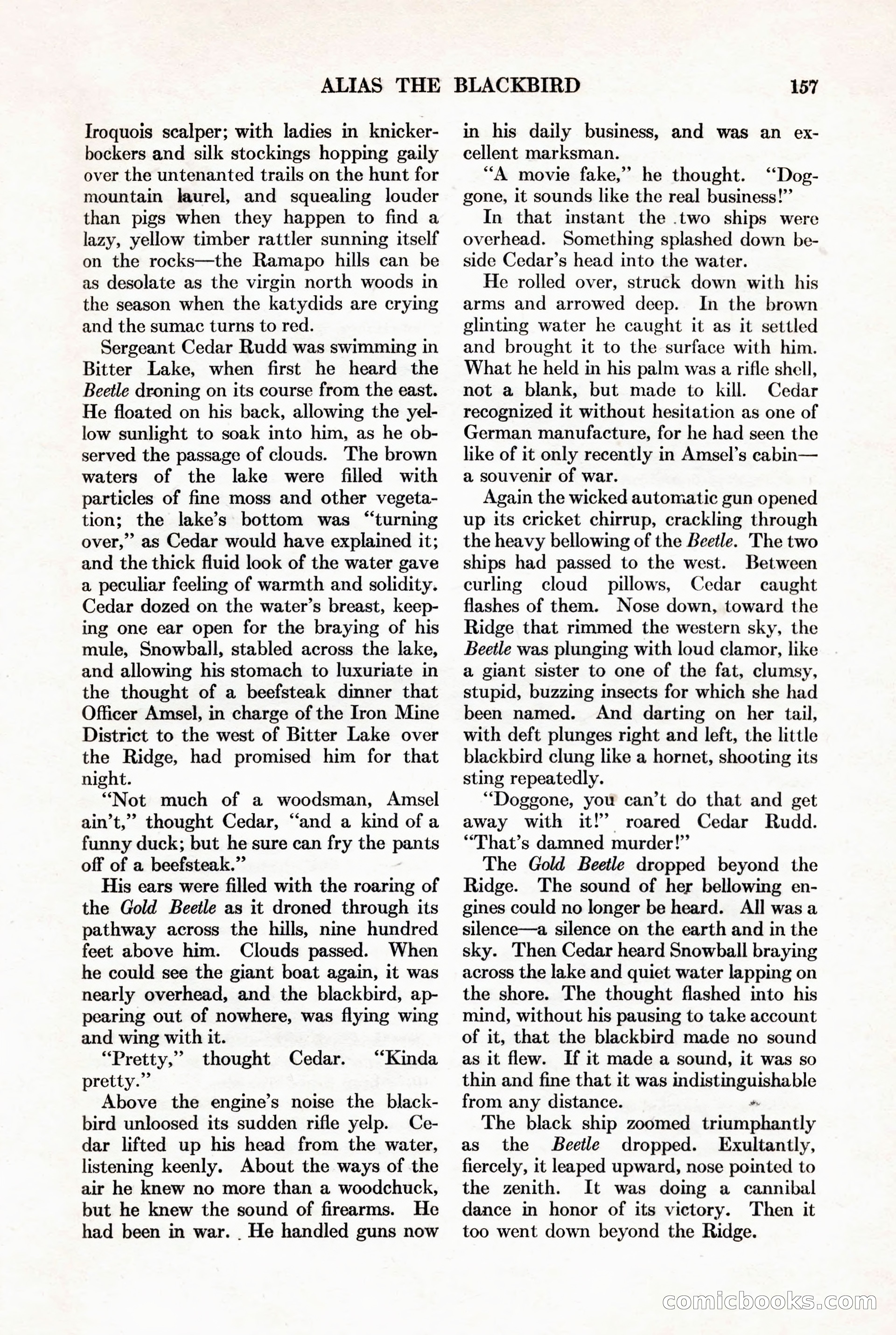 Adventure, November 15, 1927 — page 159 of 196