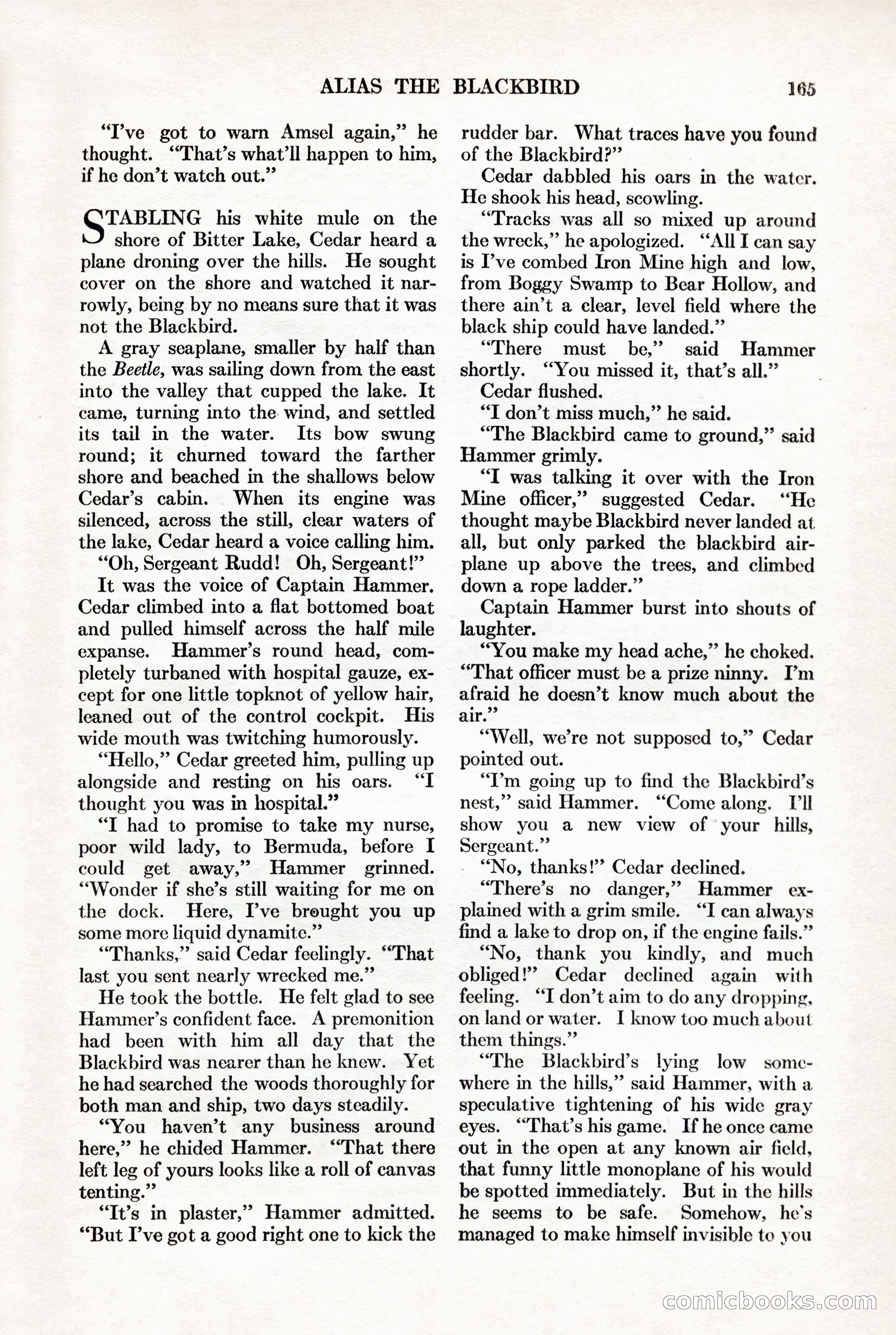 Adventure, November 15, 1927 — page 167 of 196