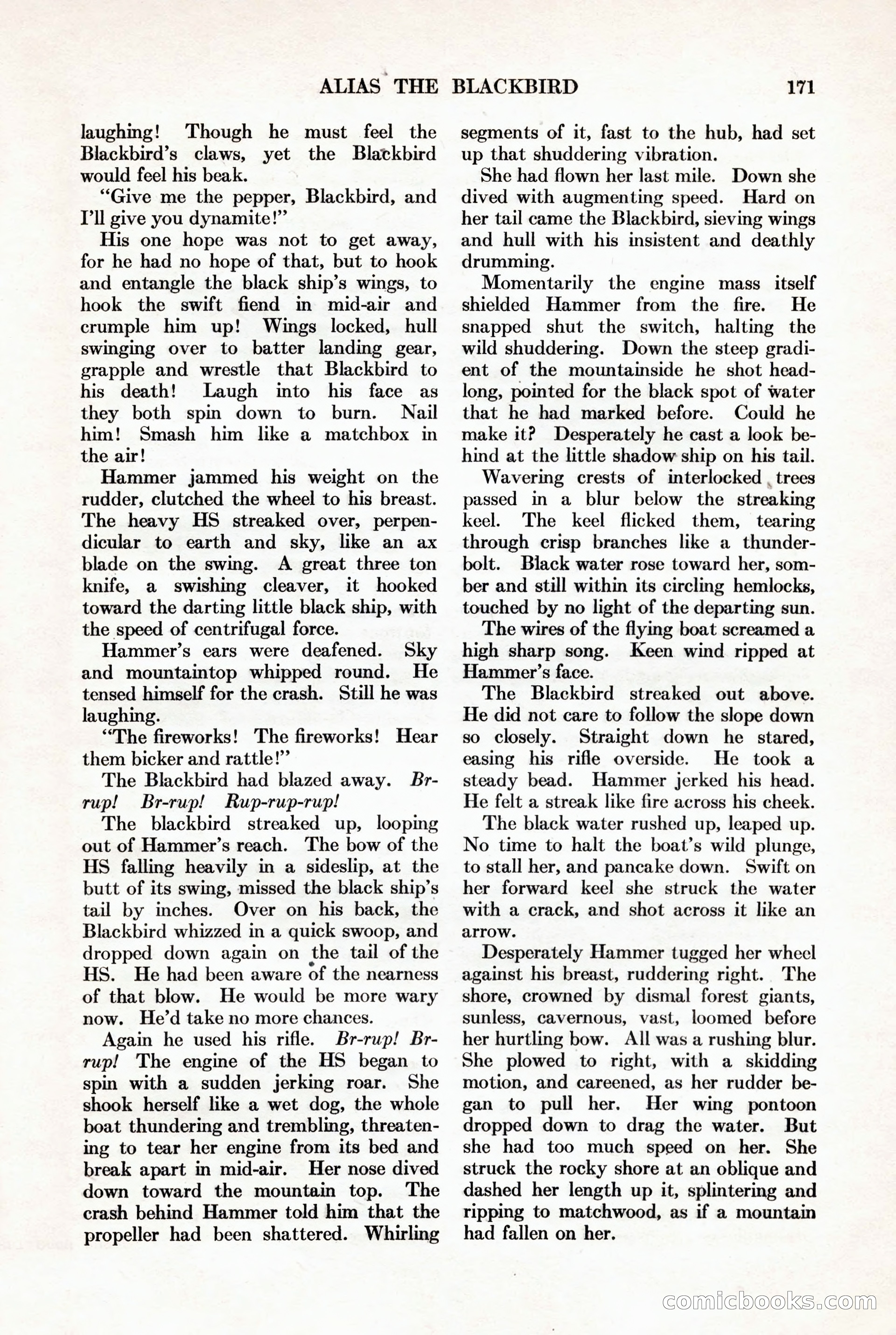 Adventure, November 15, 1927 — page 173 of 196