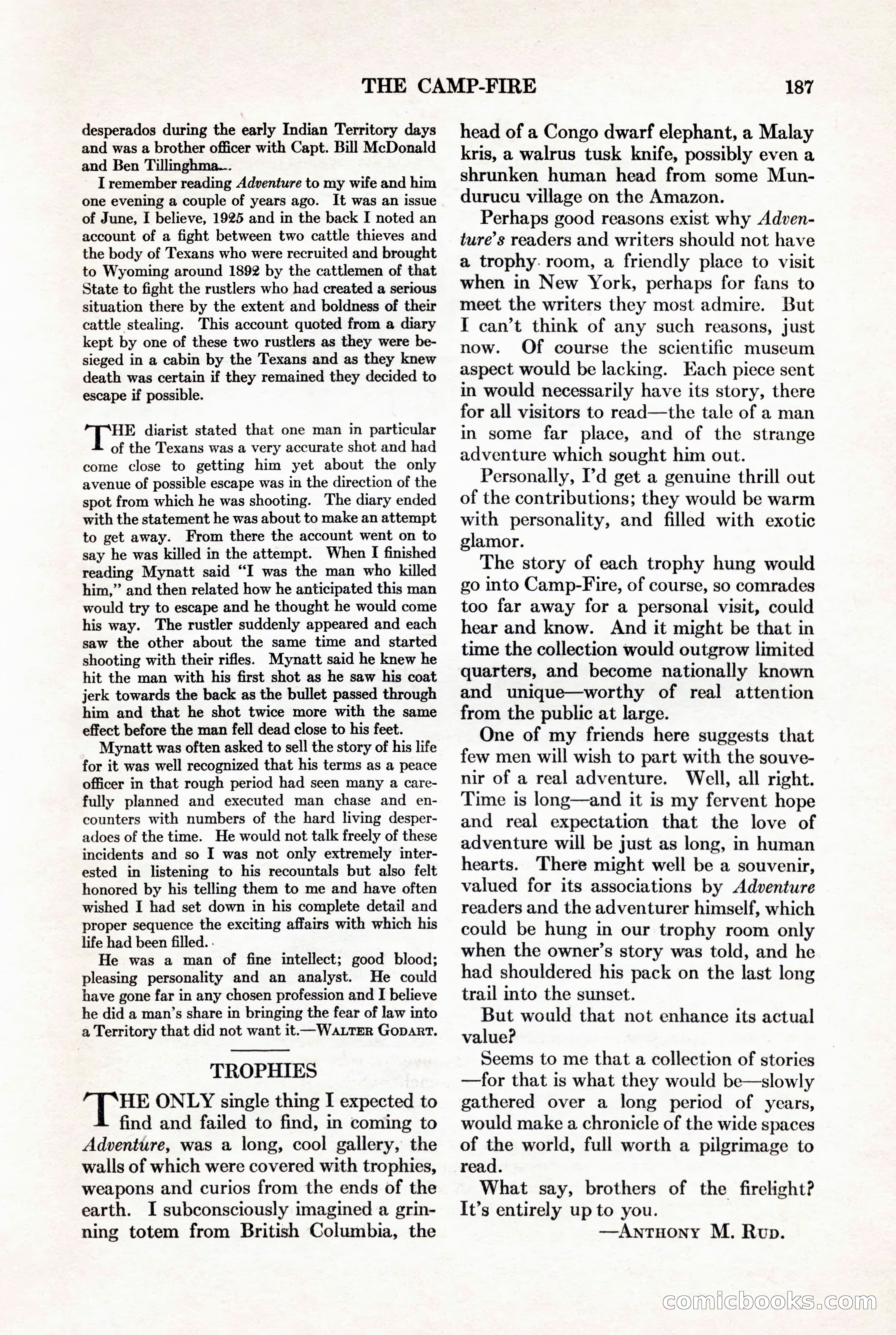 Adventure, November 15, 1927 — page 189 of 196