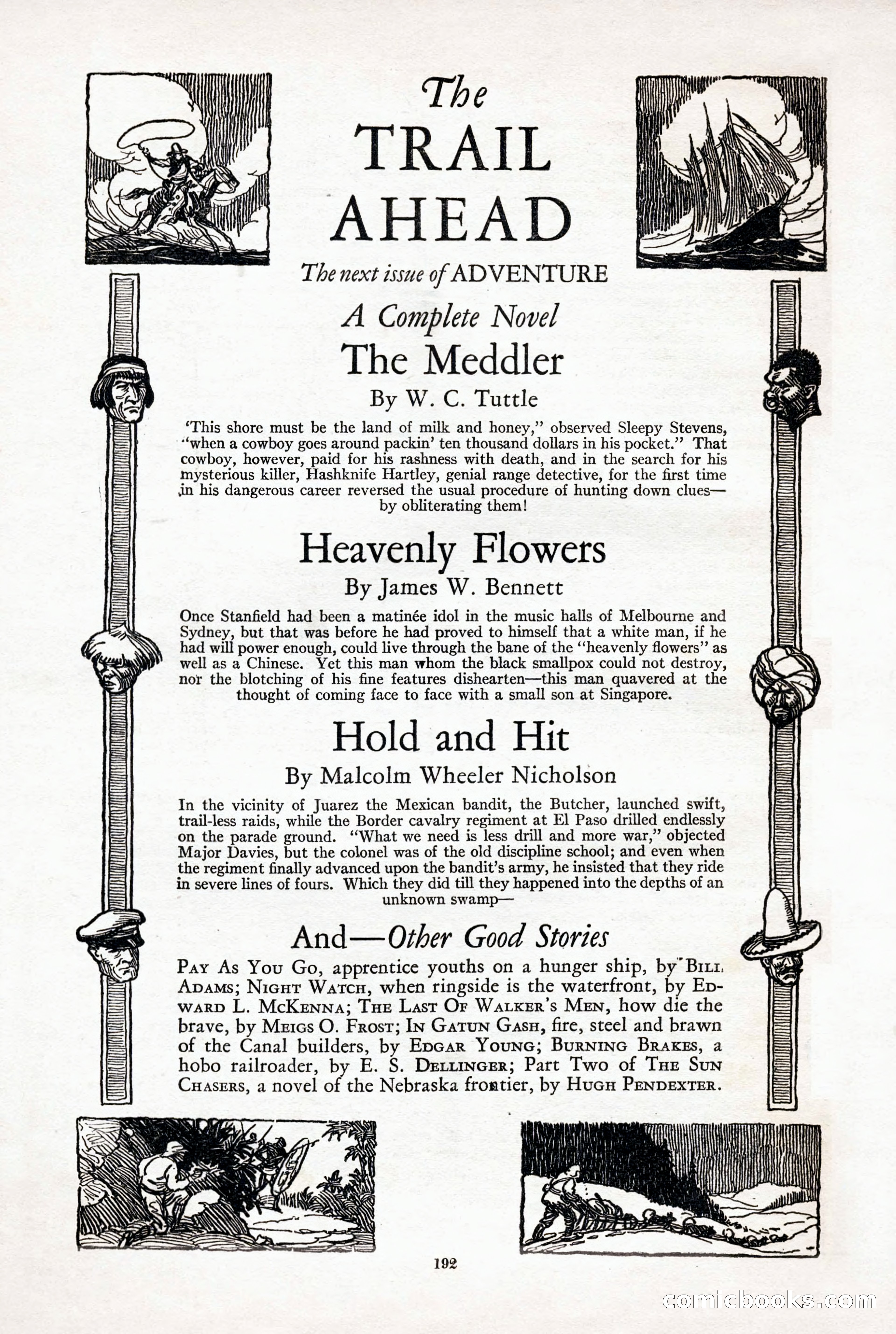 Adventure, November 15, 1927 — page 194 of 196