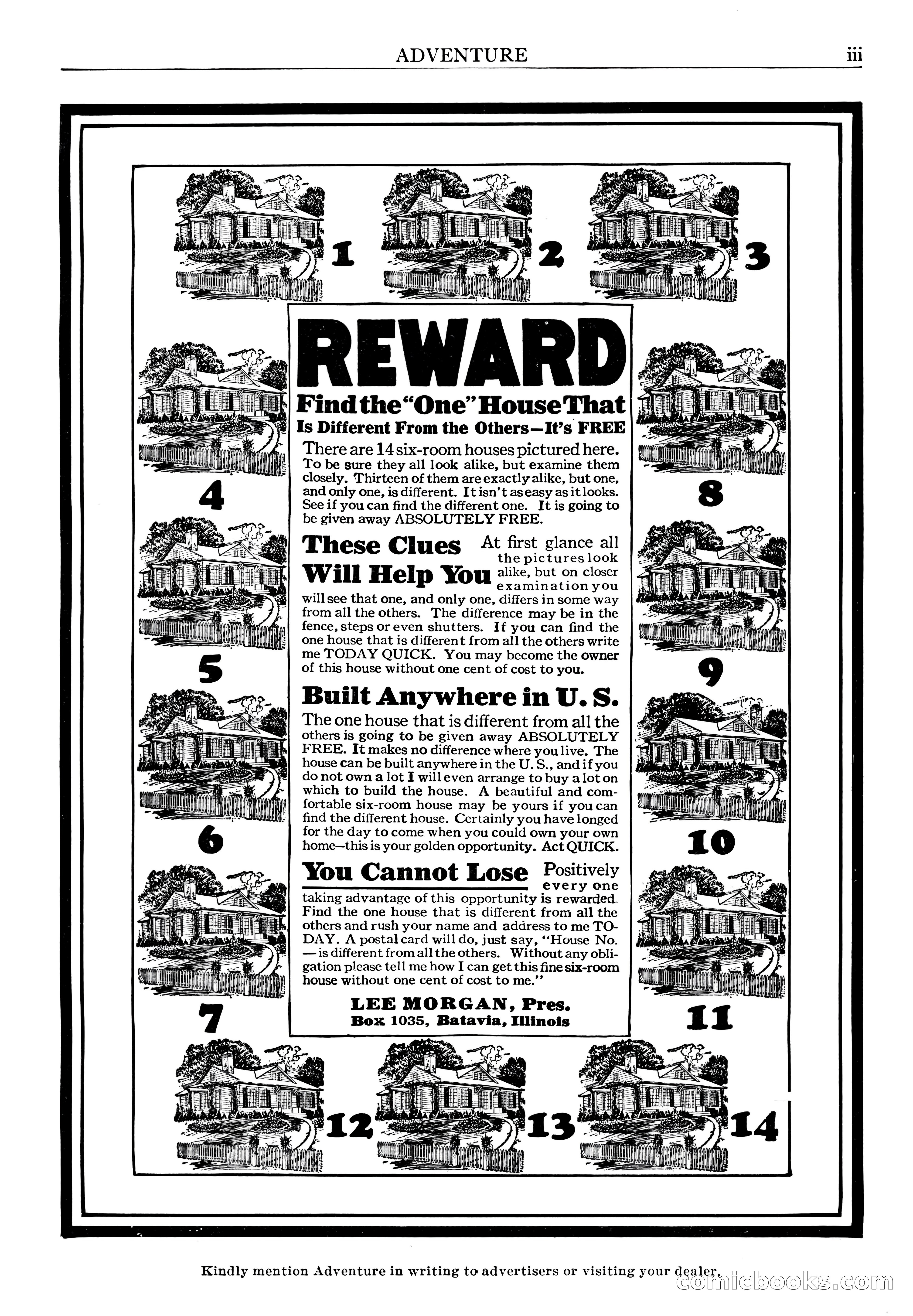 Adventure Magazine, May 1, 1928 — page 5 of 206