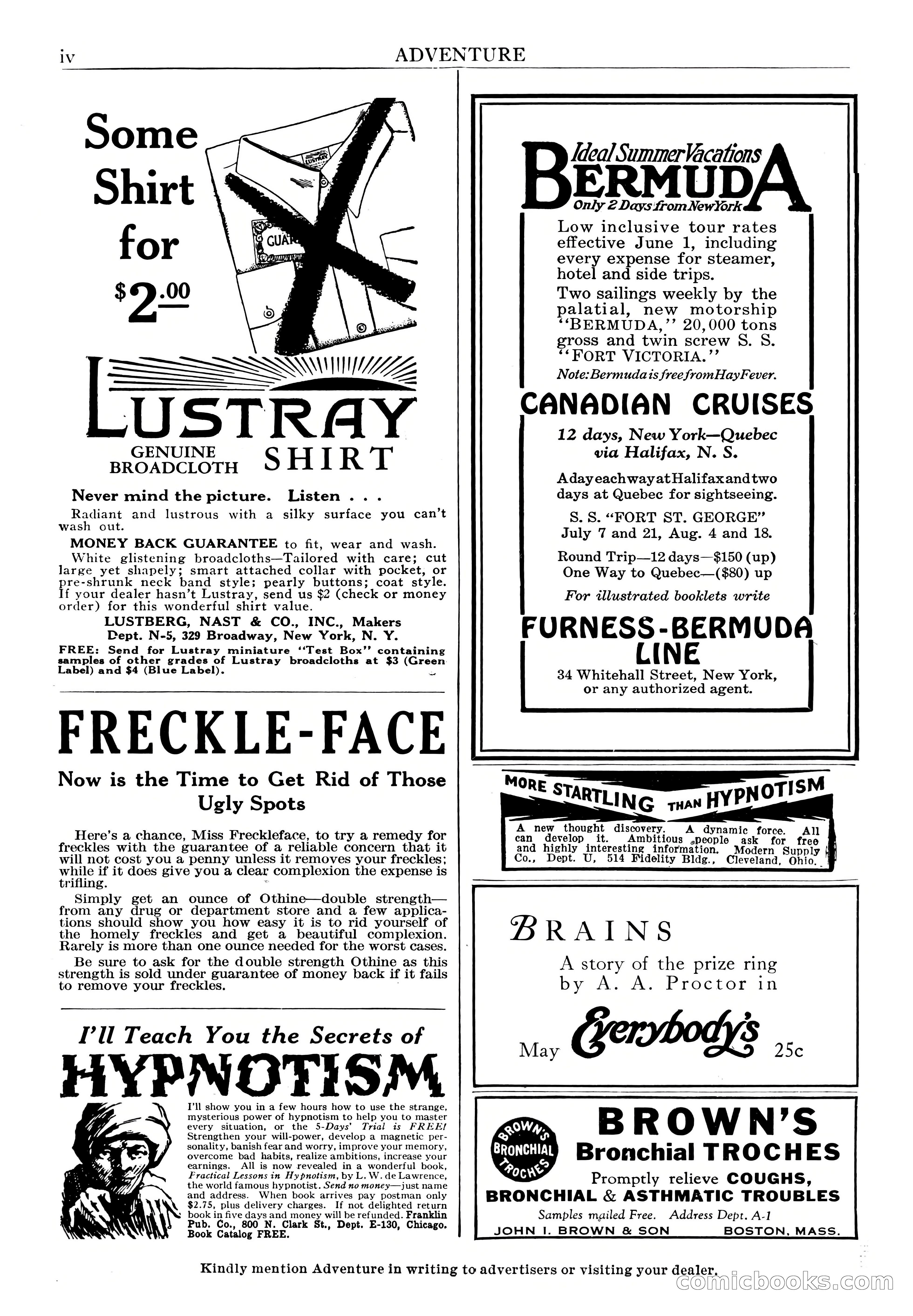 Adventure Magazine, May 1, 1928 — page 6 of 206
