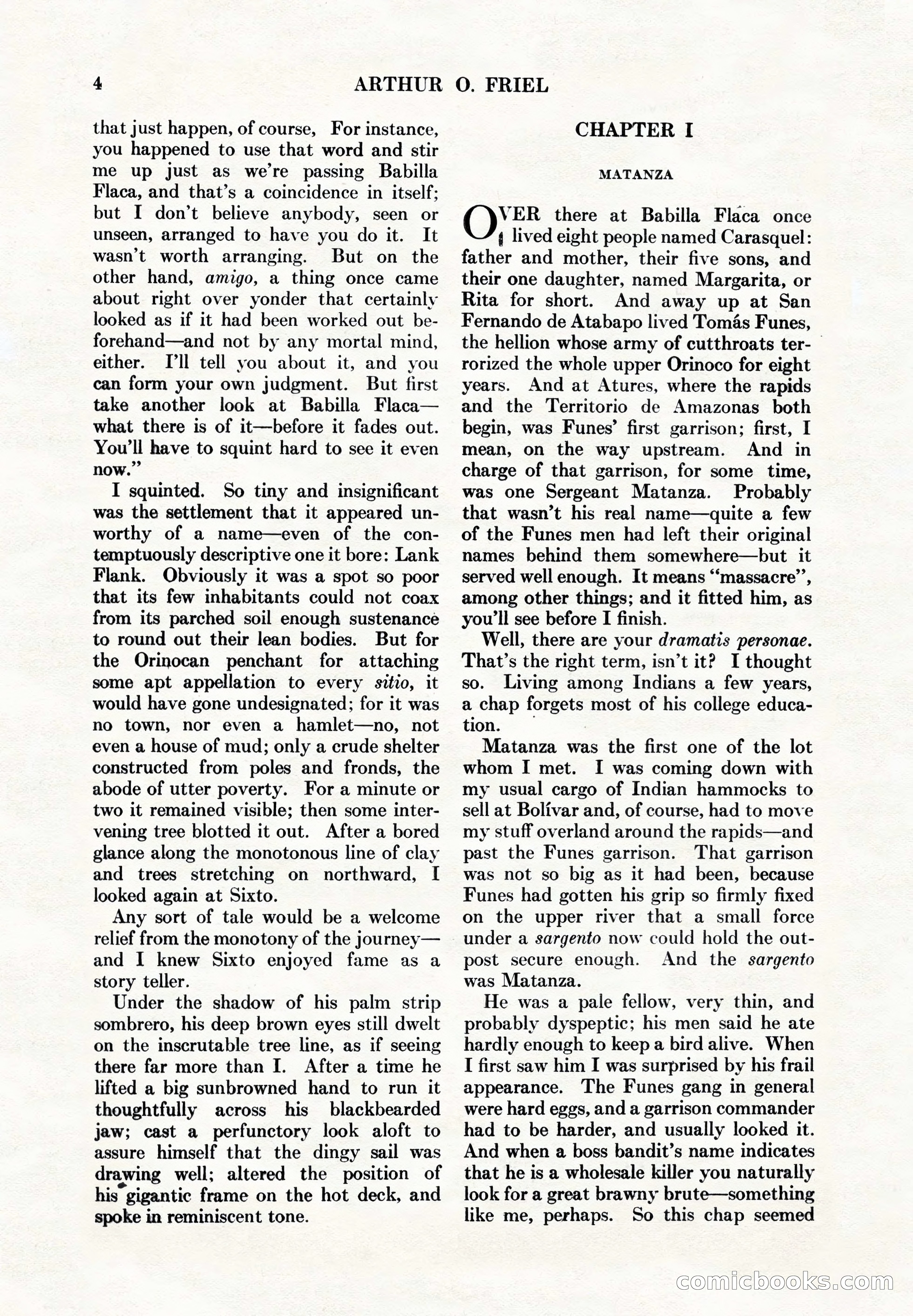 Adventure Magazine, May 1, 1928 — page 16 of 206