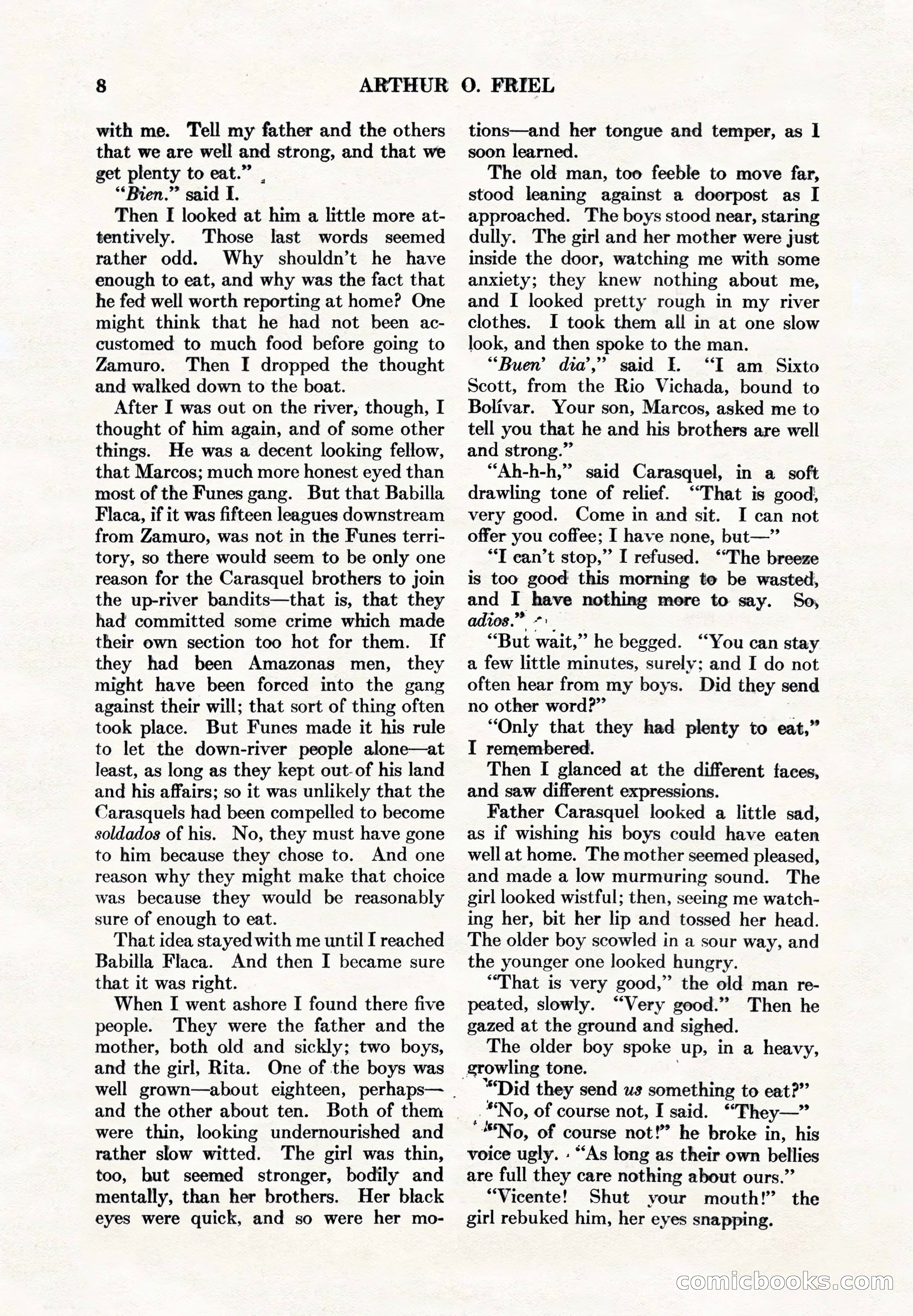 Adventure Magazine, May 1, 1928 — page 20 of 206