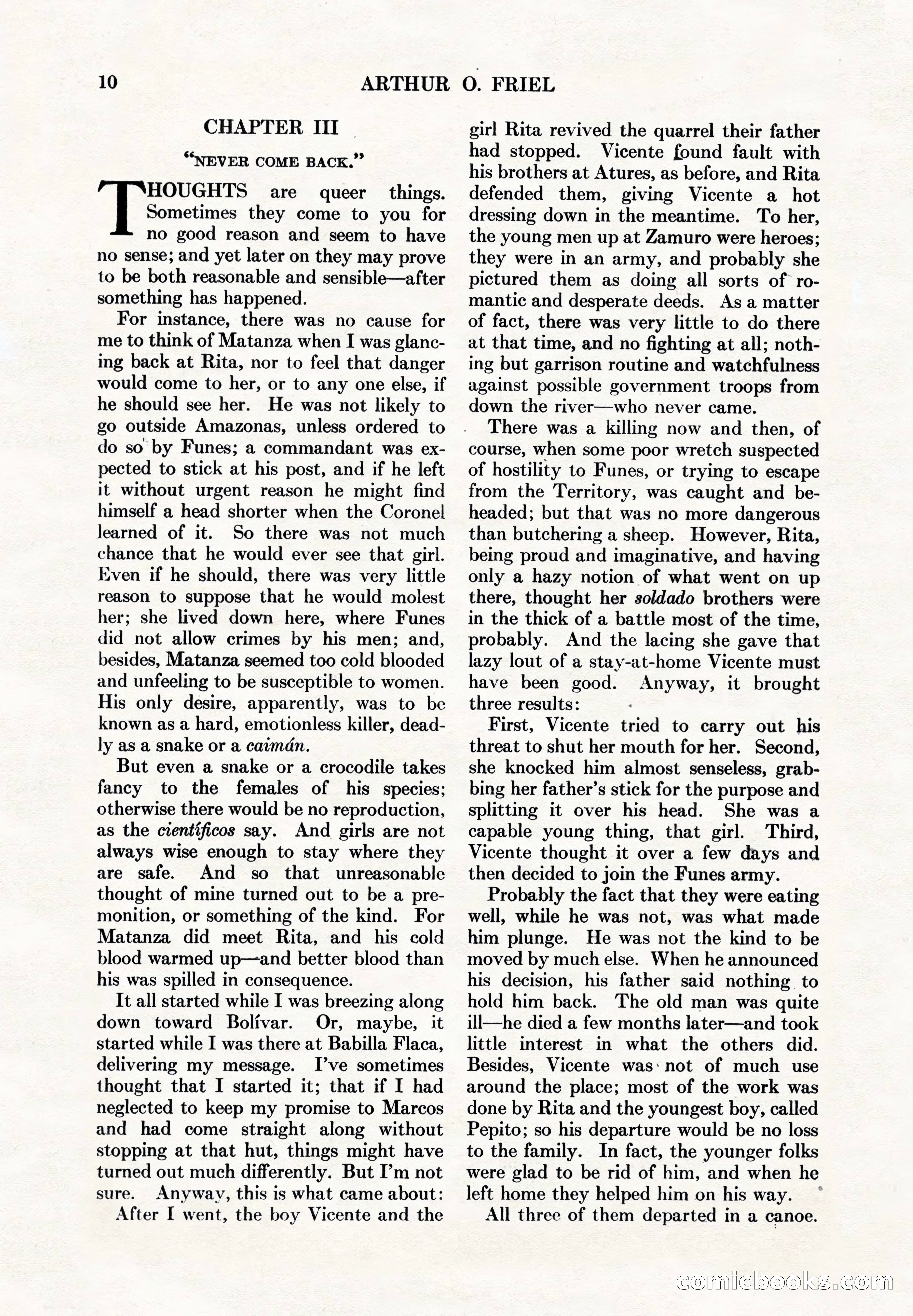 Adventure Magazine, May 1, 1928 — page 22 of 206
