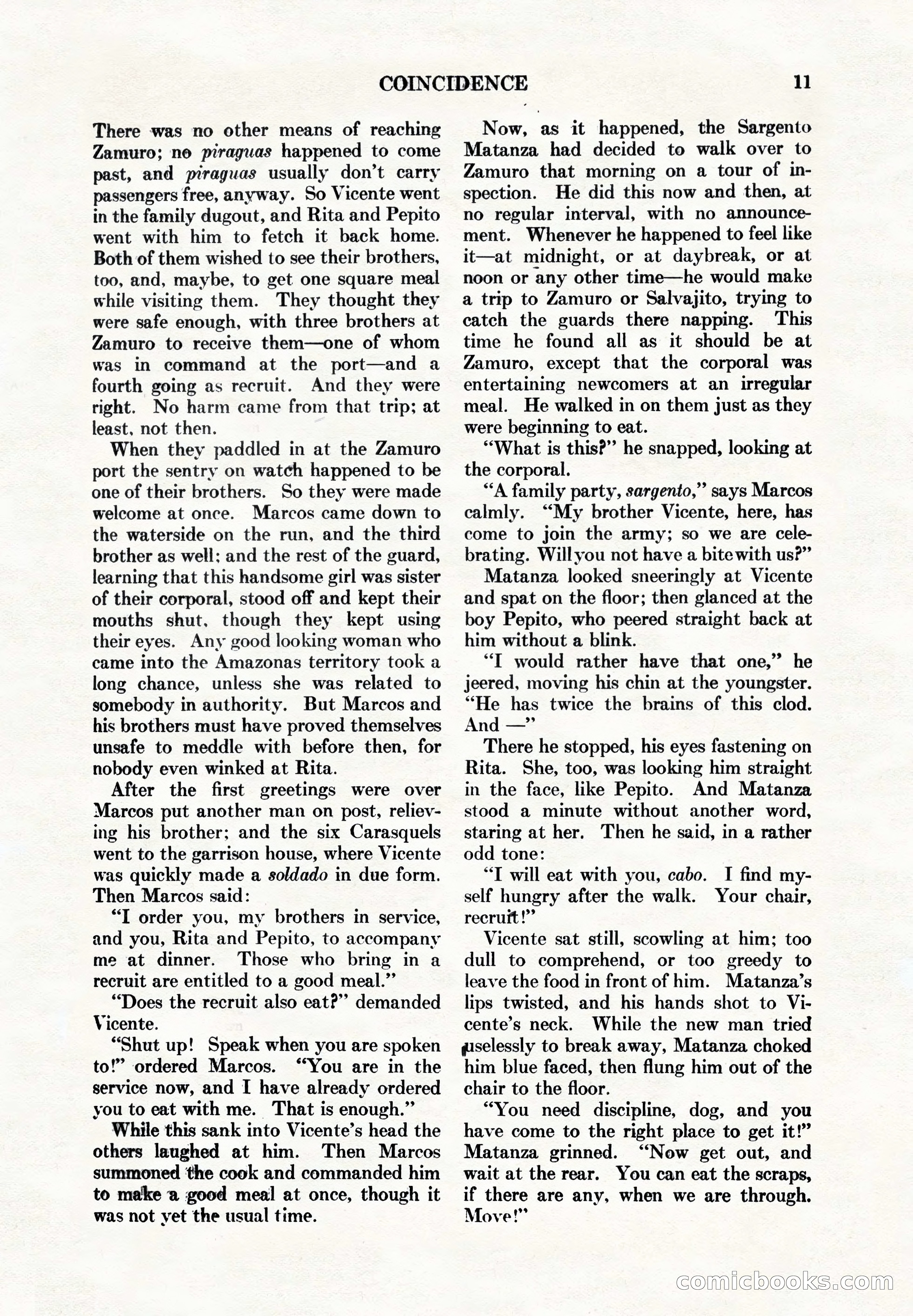 Adventure Magazine, May 1, 1928 — page 23 of 206