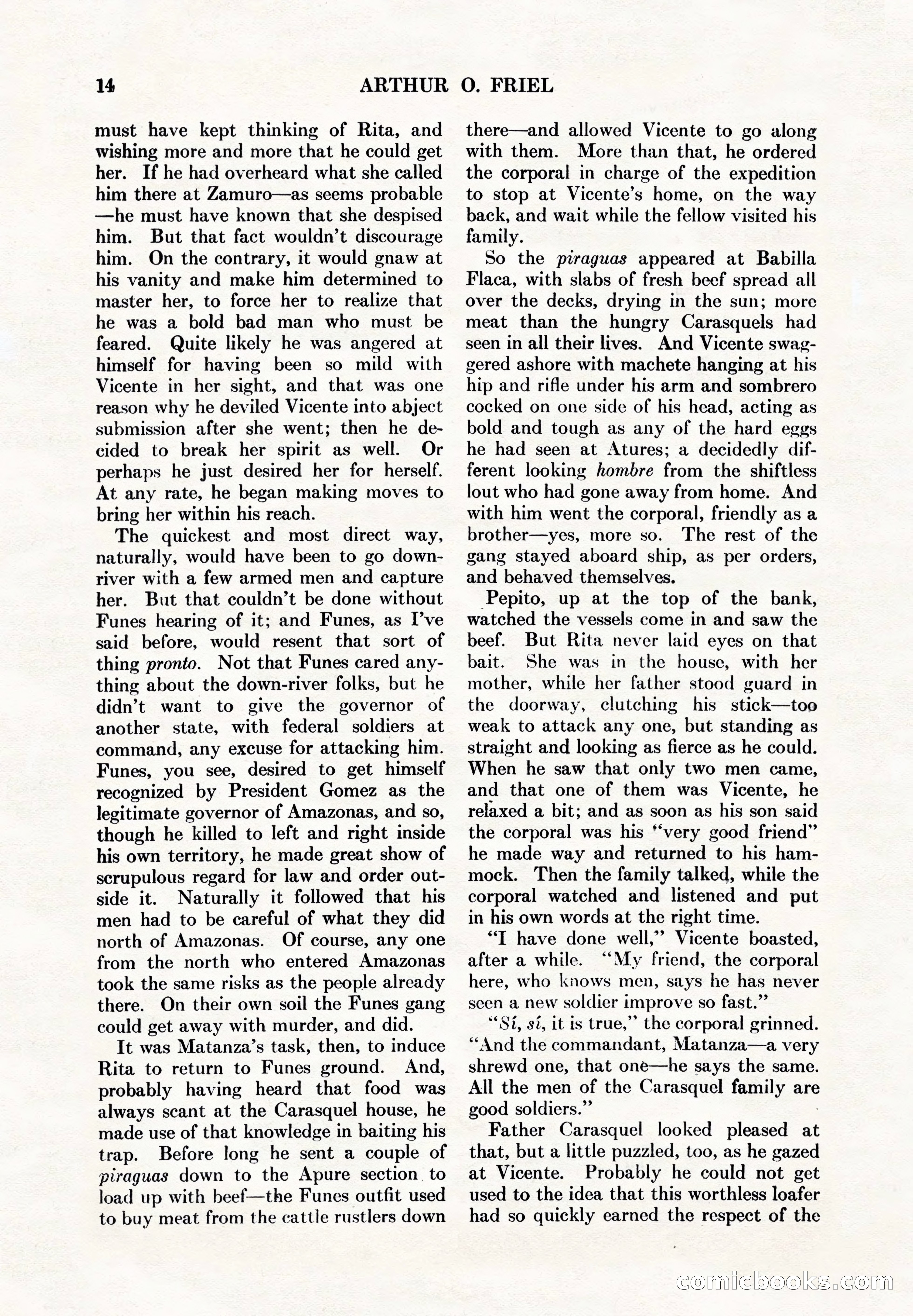 Adventure Magazine, May 1, 1928 — page 26 of 206