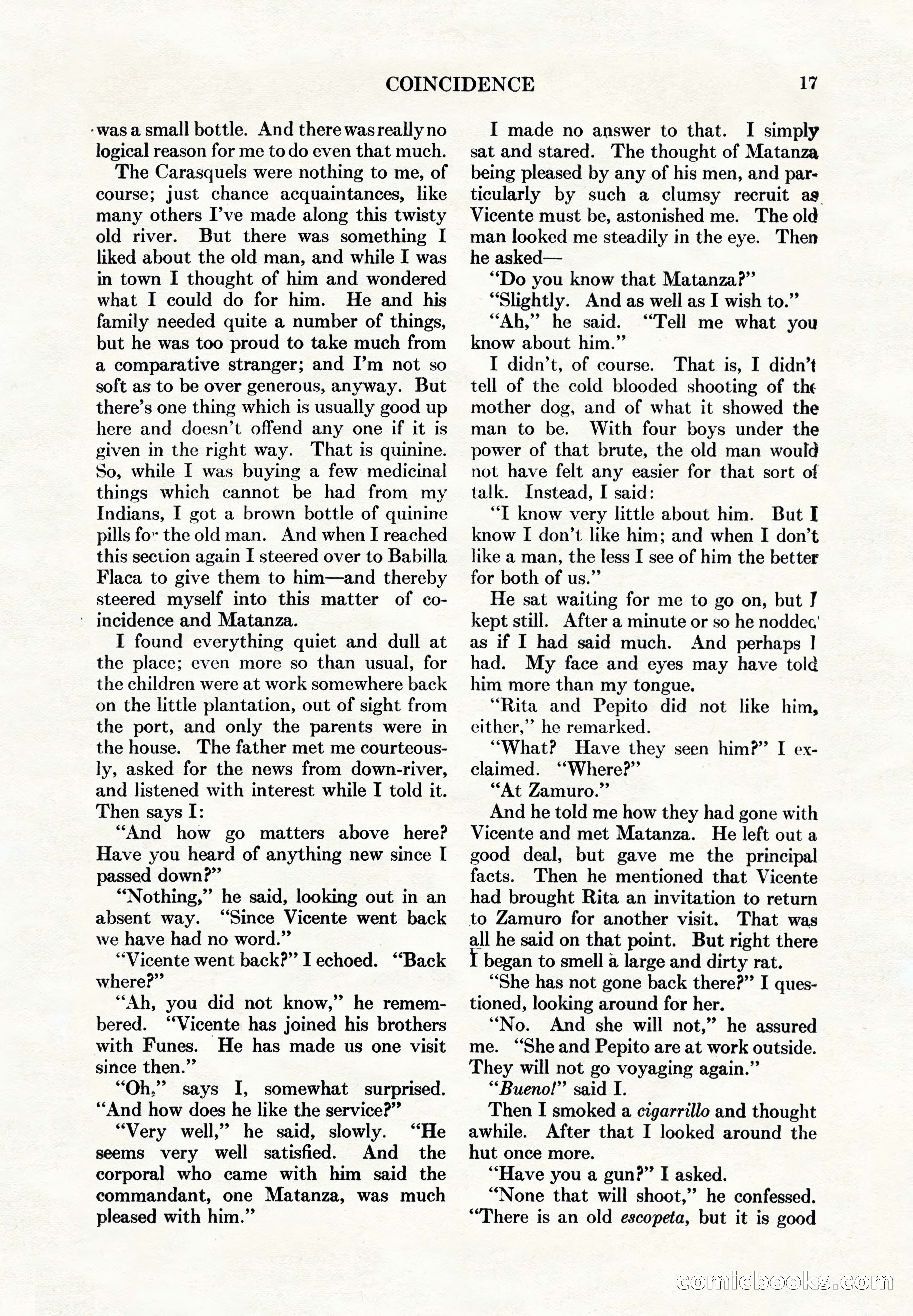 Adventure Magazine, May 1, 1928 — page 29 of 206