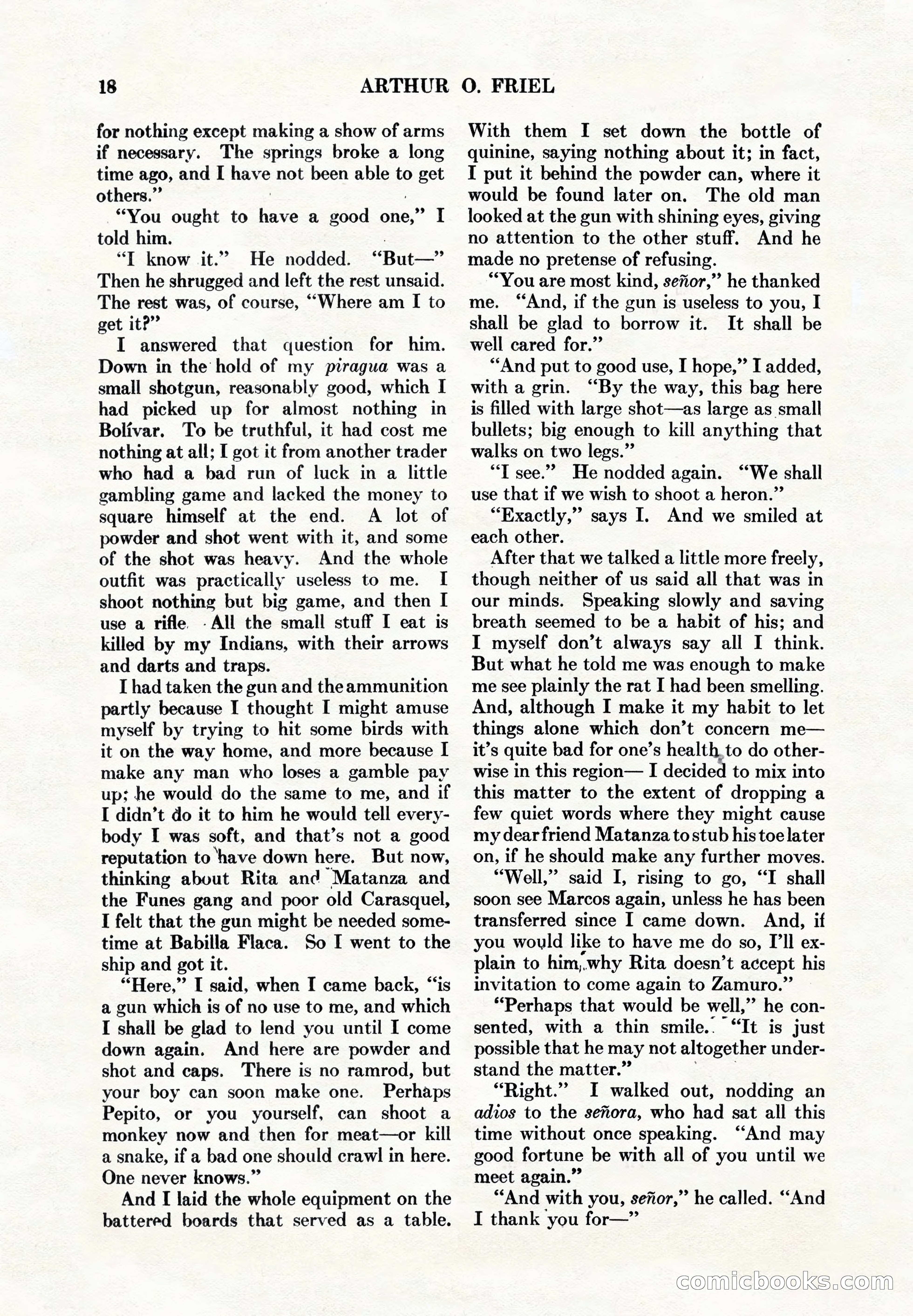 Adventure Magazine, May 1, 1928 — page 30 of 206