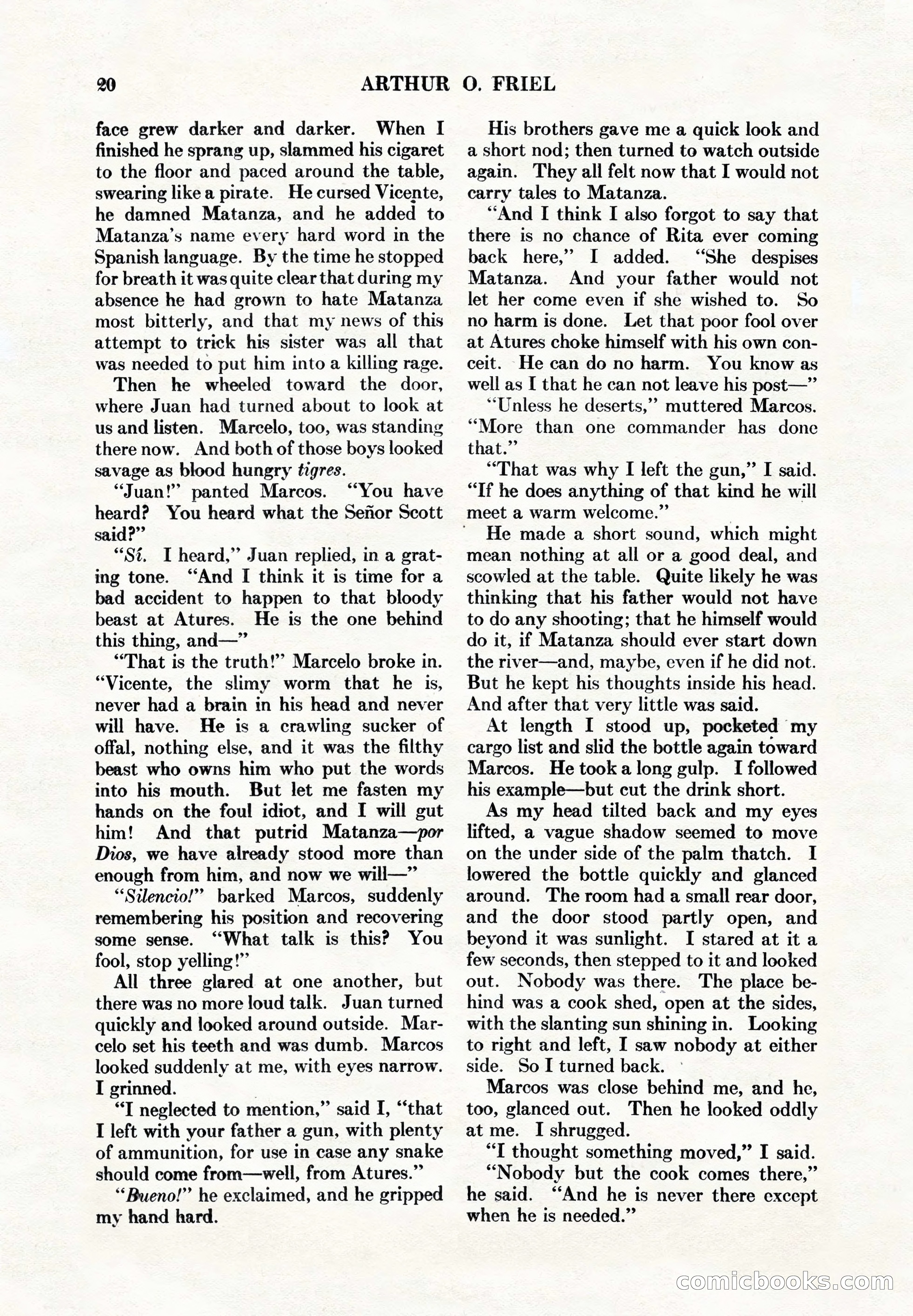 Adventure Magazine, May 1, 1928 — page 32 of 206