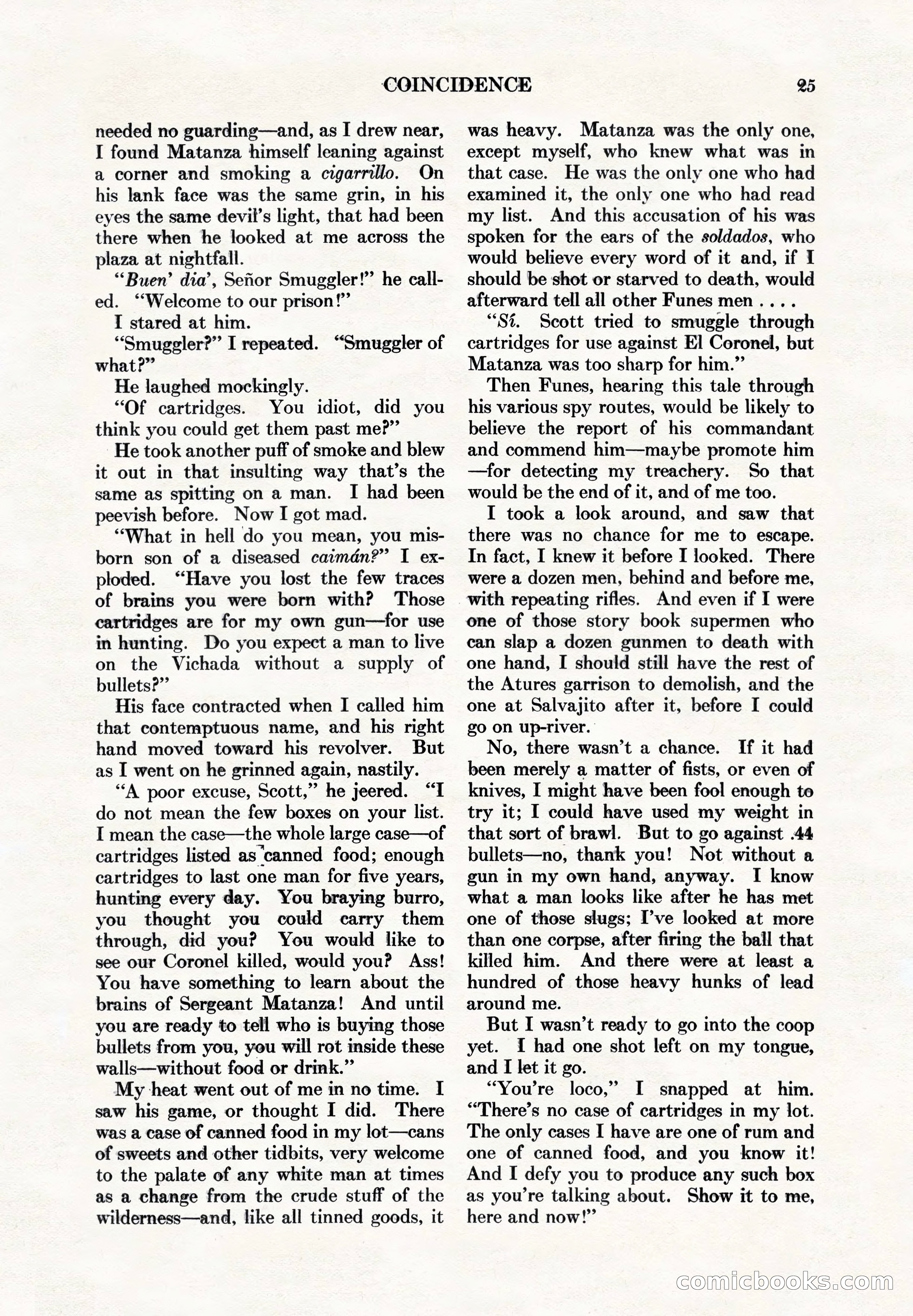 Adventure Magazine, May 1, 1928 — page 37 of 206