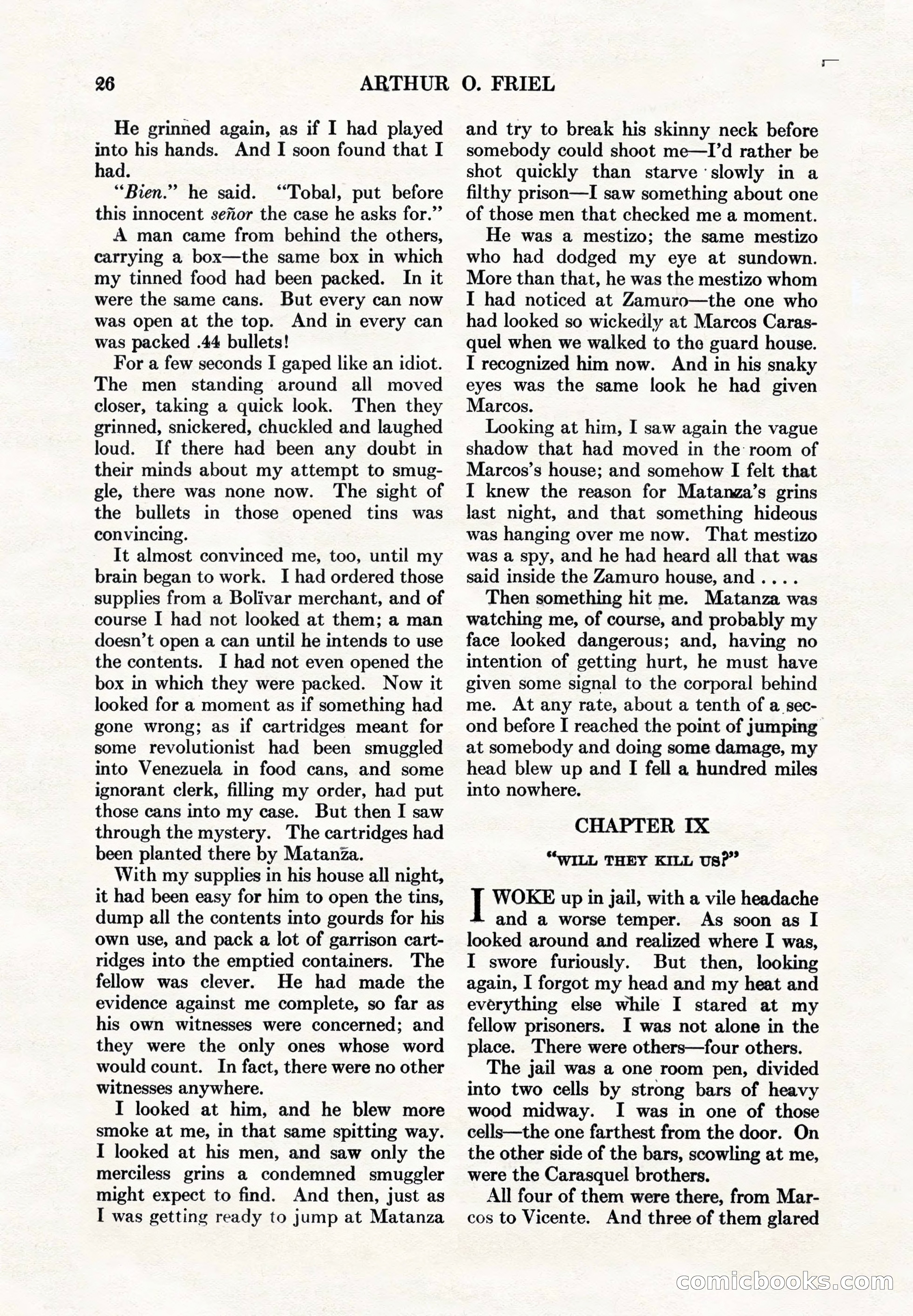 Adventure Magazine, May 1, 1928 — page 38 of 206