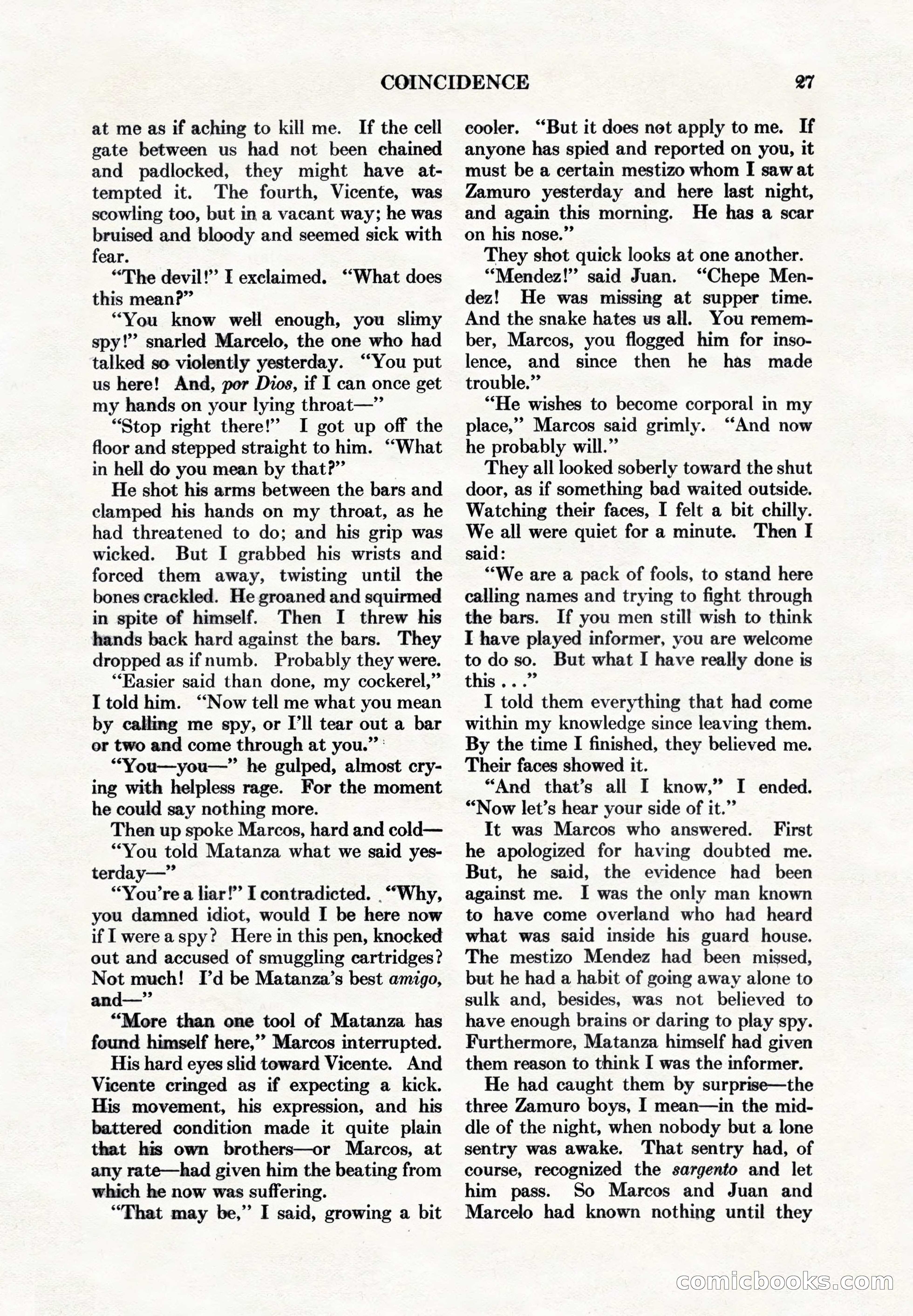 Adventure Magazine, May 1, 1928 — page 39 of 206
