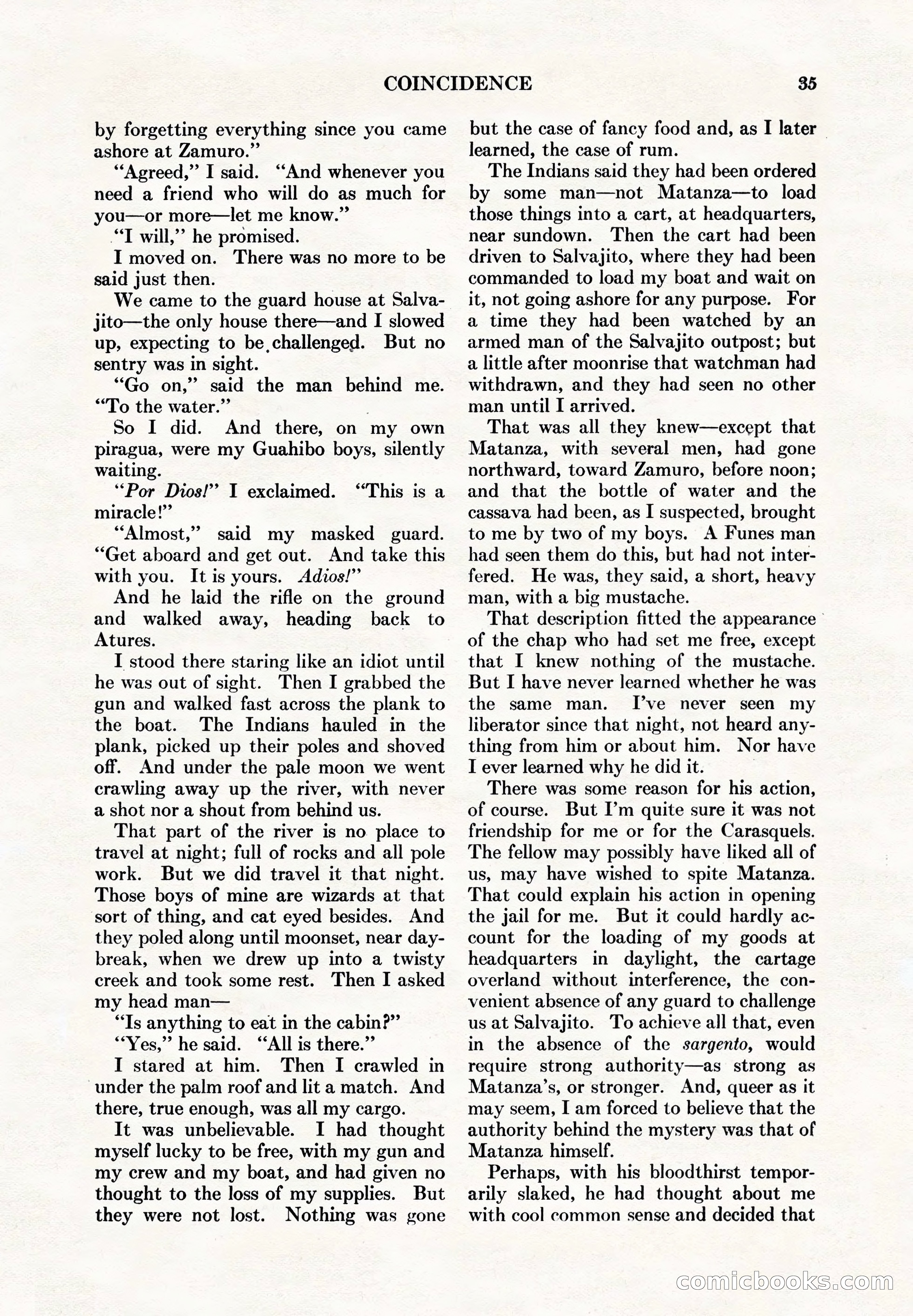Adventure Magazine, May 1, 1928 — page 47 of 206
