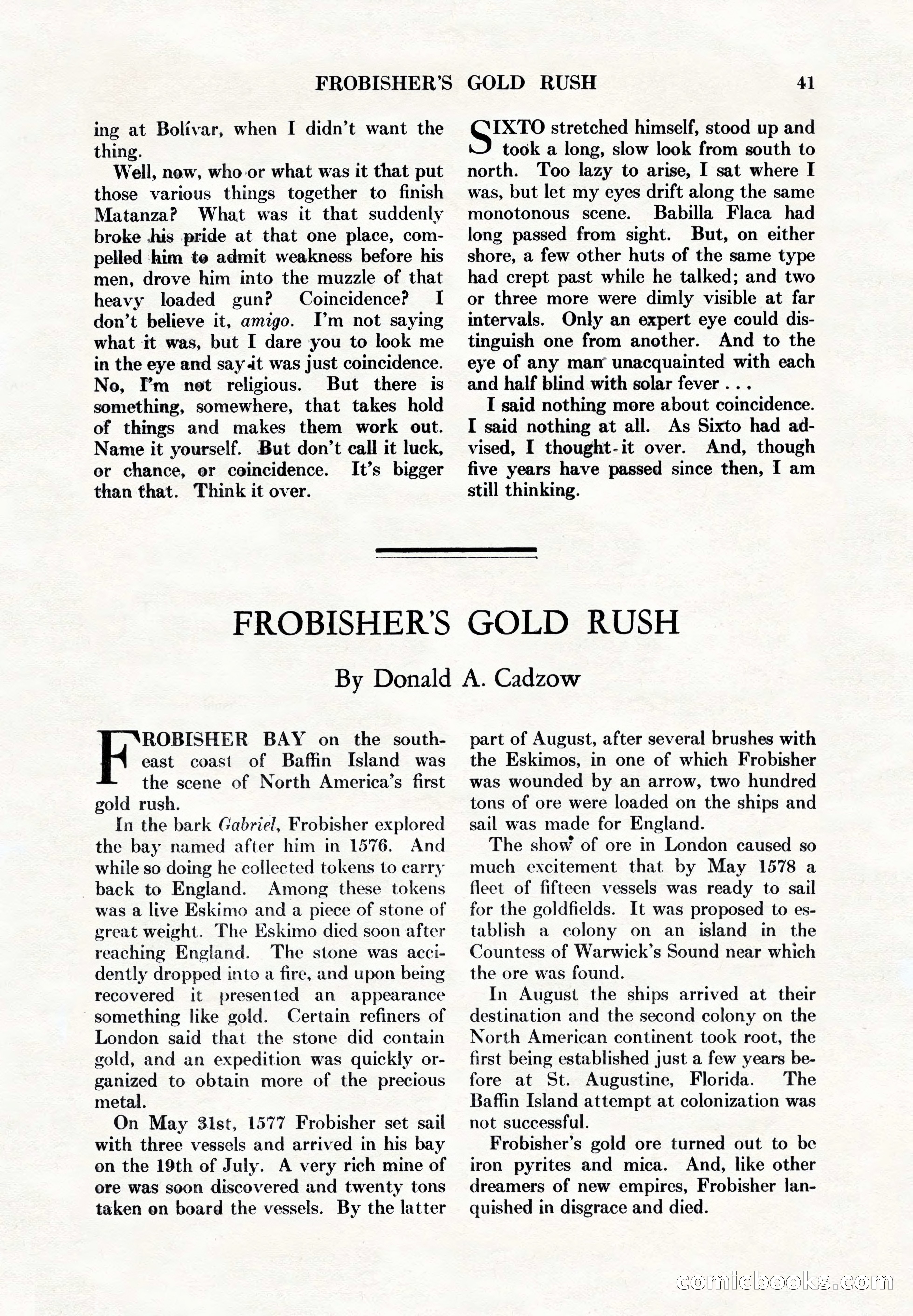 Adventure Magazine, May 1, 1928 — page 53 of 206