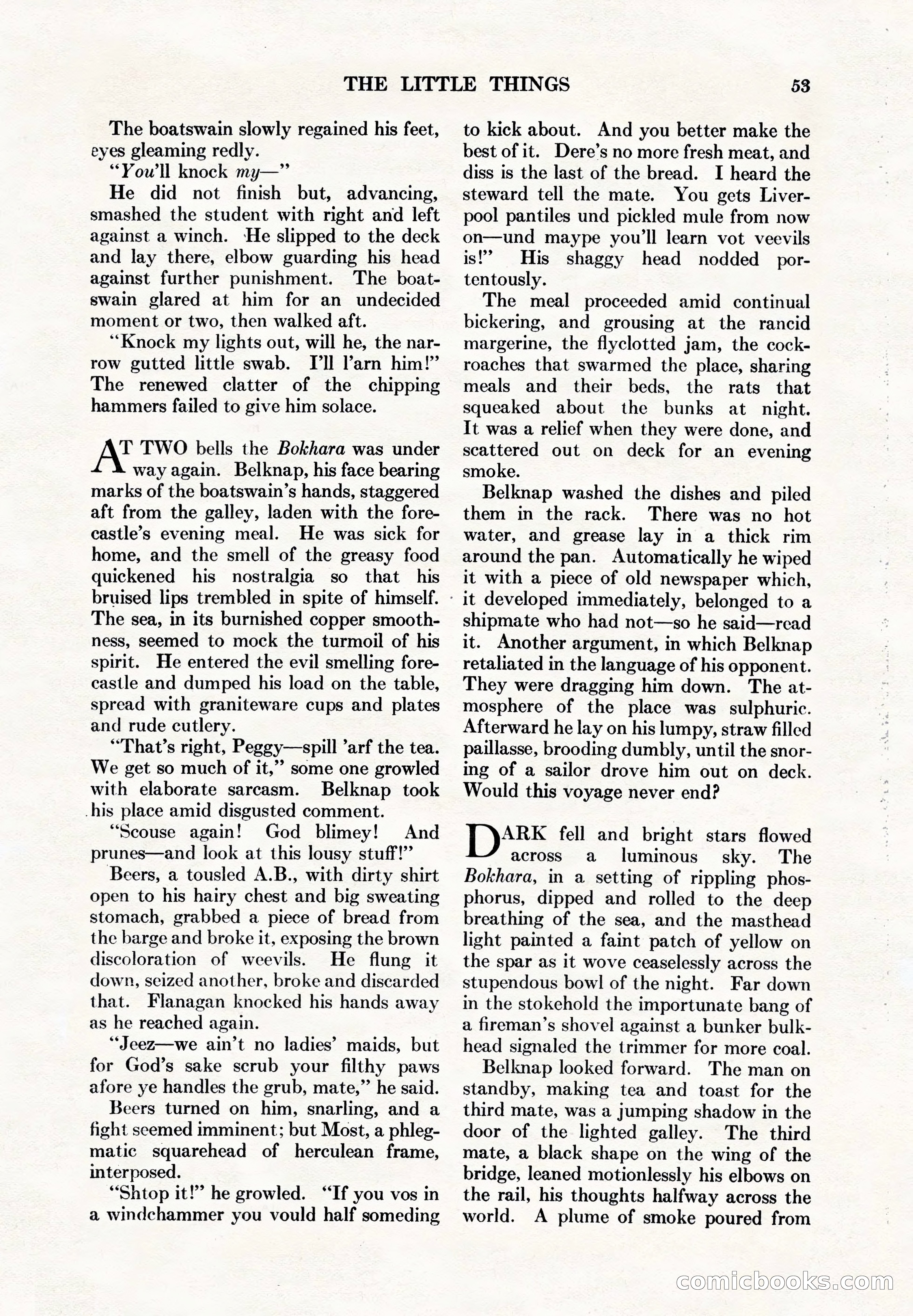 Adventure Magazine, May 1, 1928 — page 65 of 206