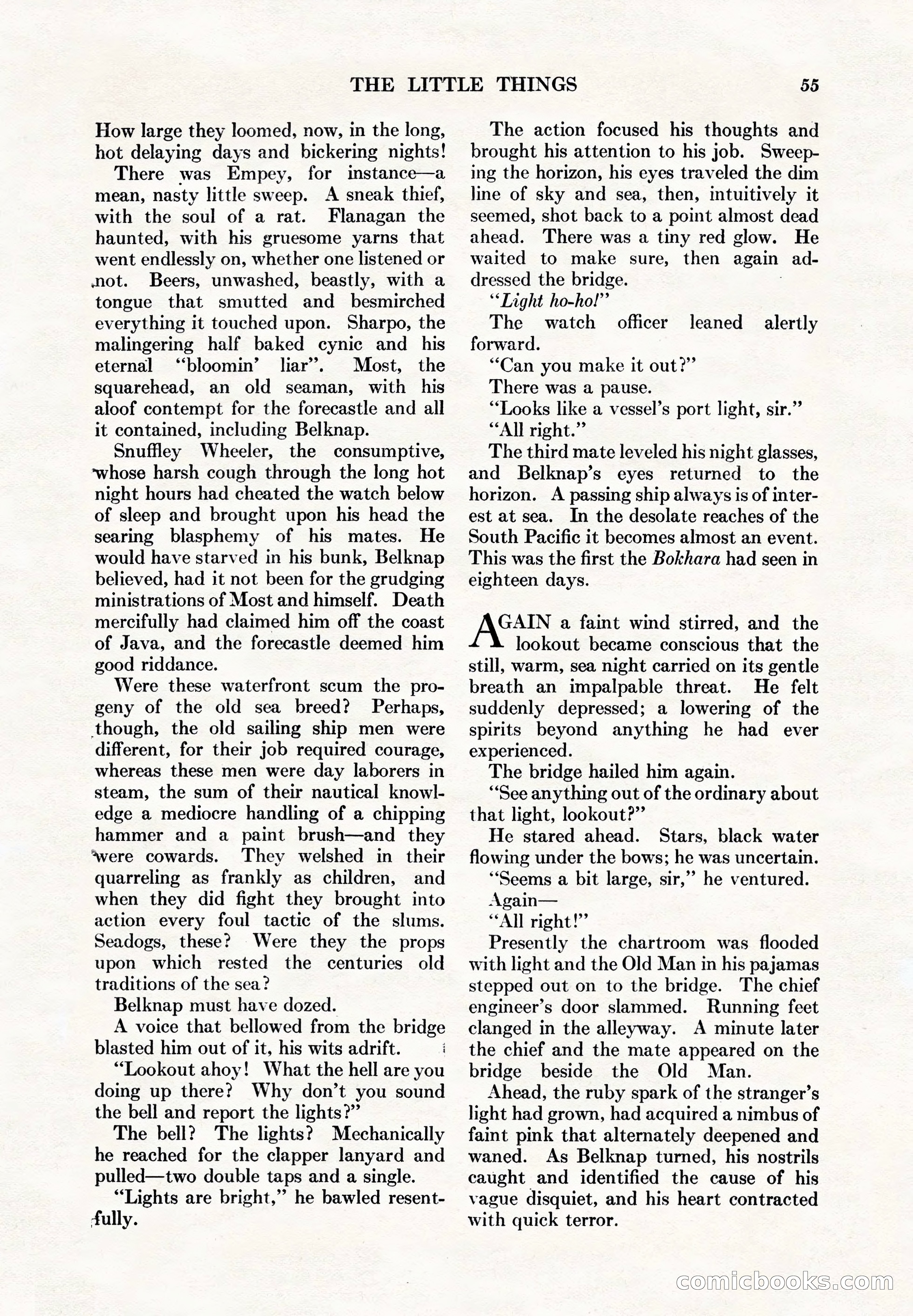 Adventure Magazine, May 1, 1928 — page 67 of 206