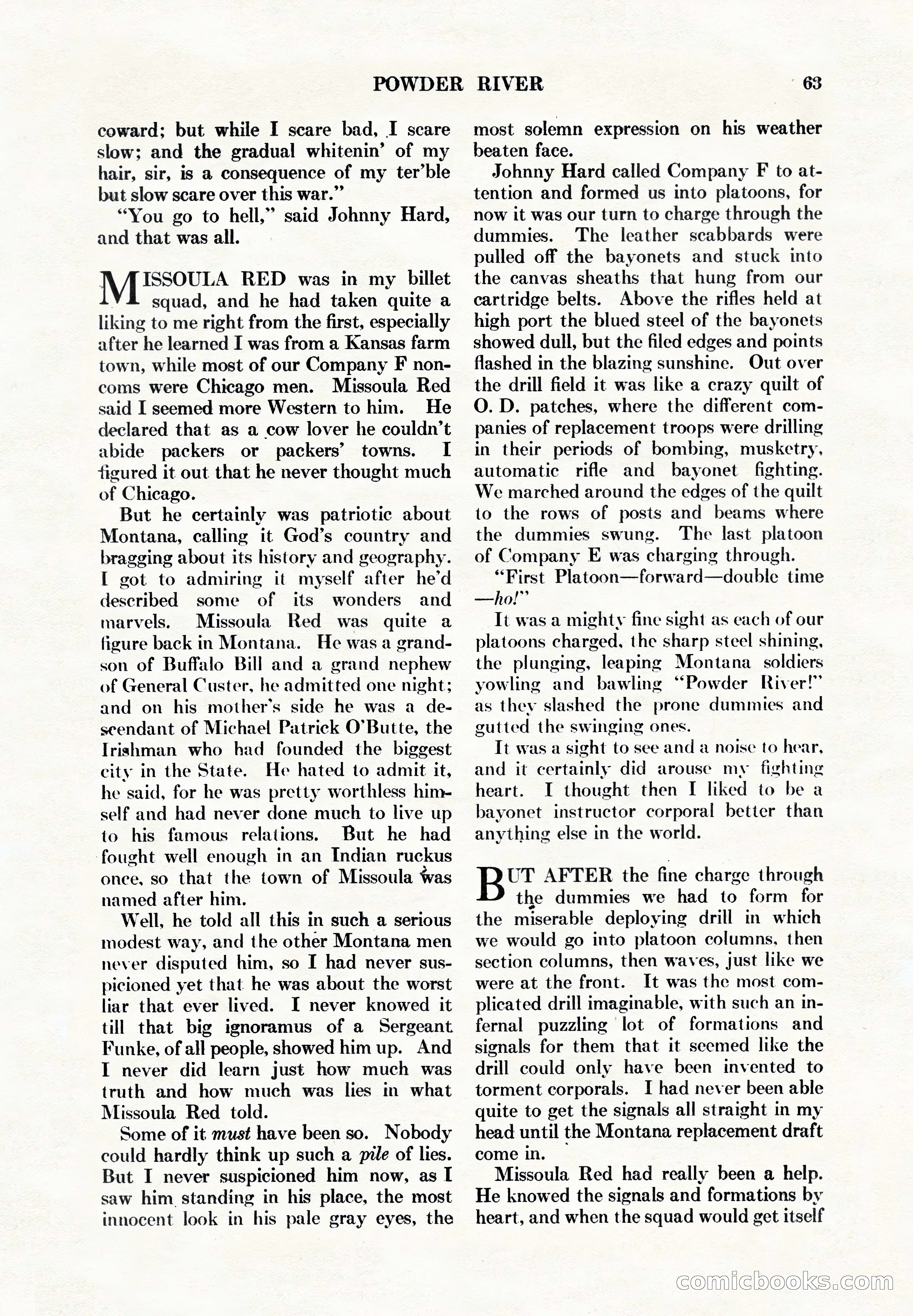 Adventure Magazine, May 1, 1928 — page 75 of 206