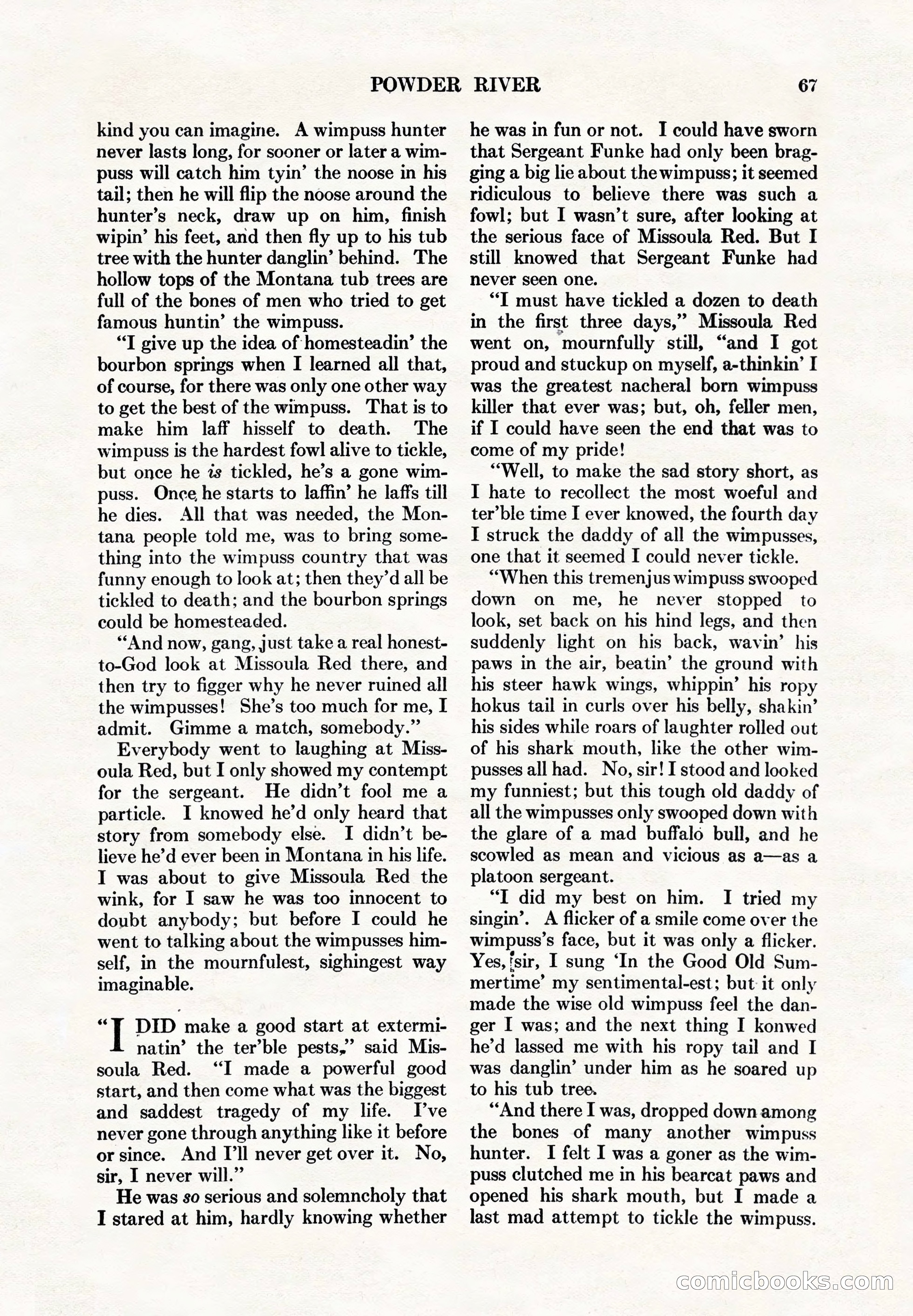 Adventure Magazine, May 1, 1928 — page 79 of 206