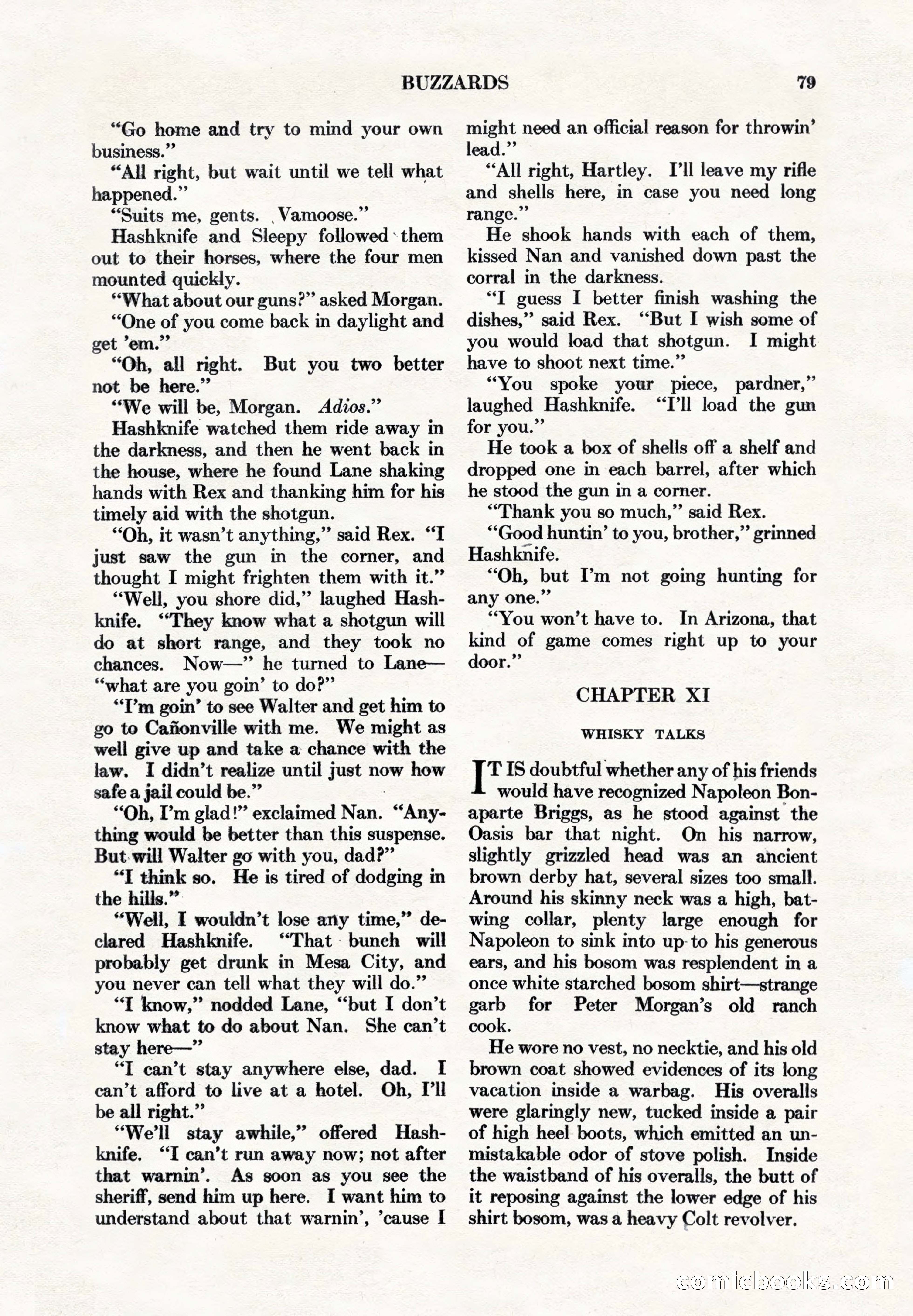 Adventure Magazine, May 1, 1928 — page 91 of 206
