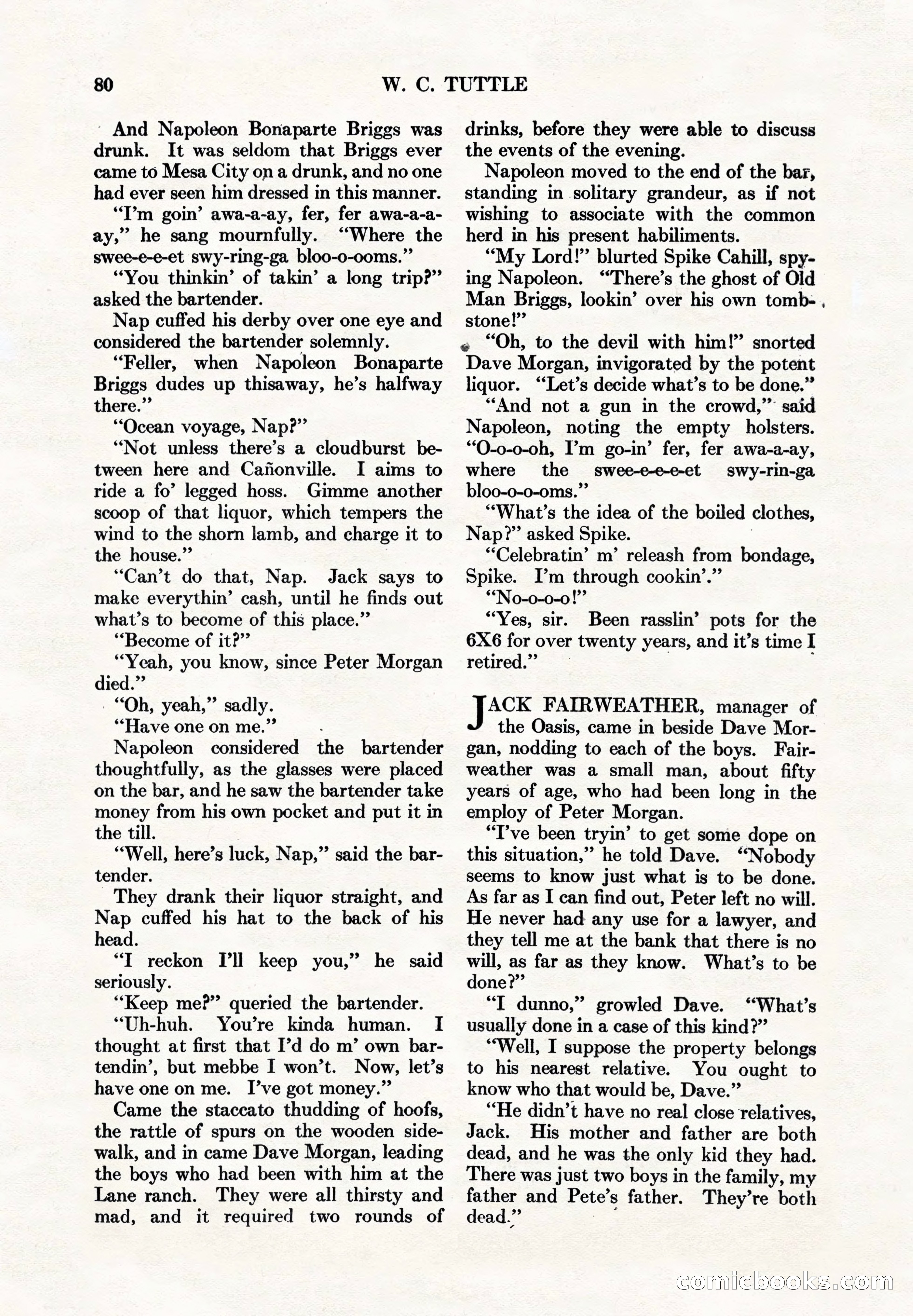 Adventure Magazine, May 1, 1928 — page 92 of 206