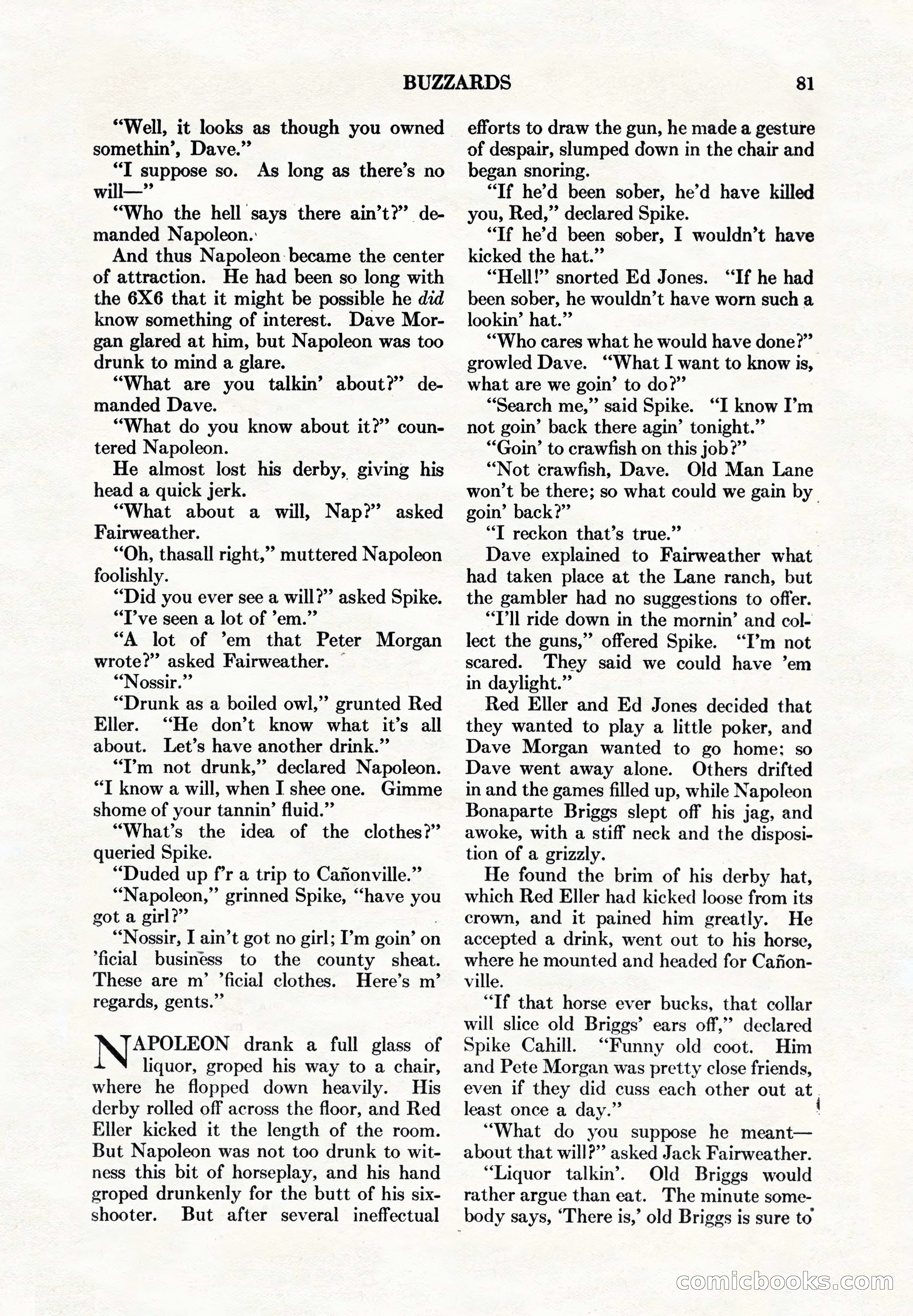 Adventure Magazine, May 1, 1928 — page 93 of 206