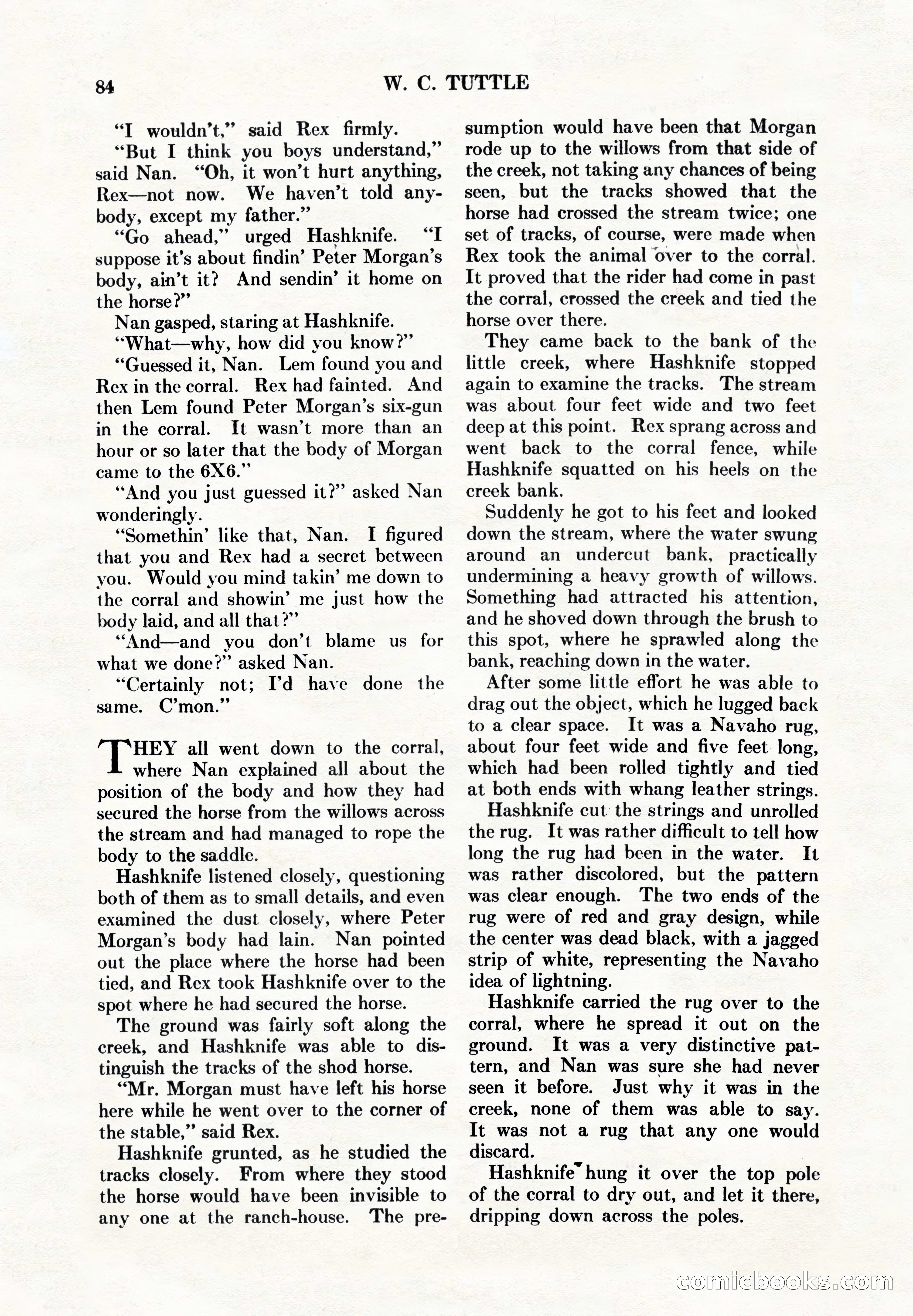 Adventure Magazine, May 1, 1928 — page 96 of 206