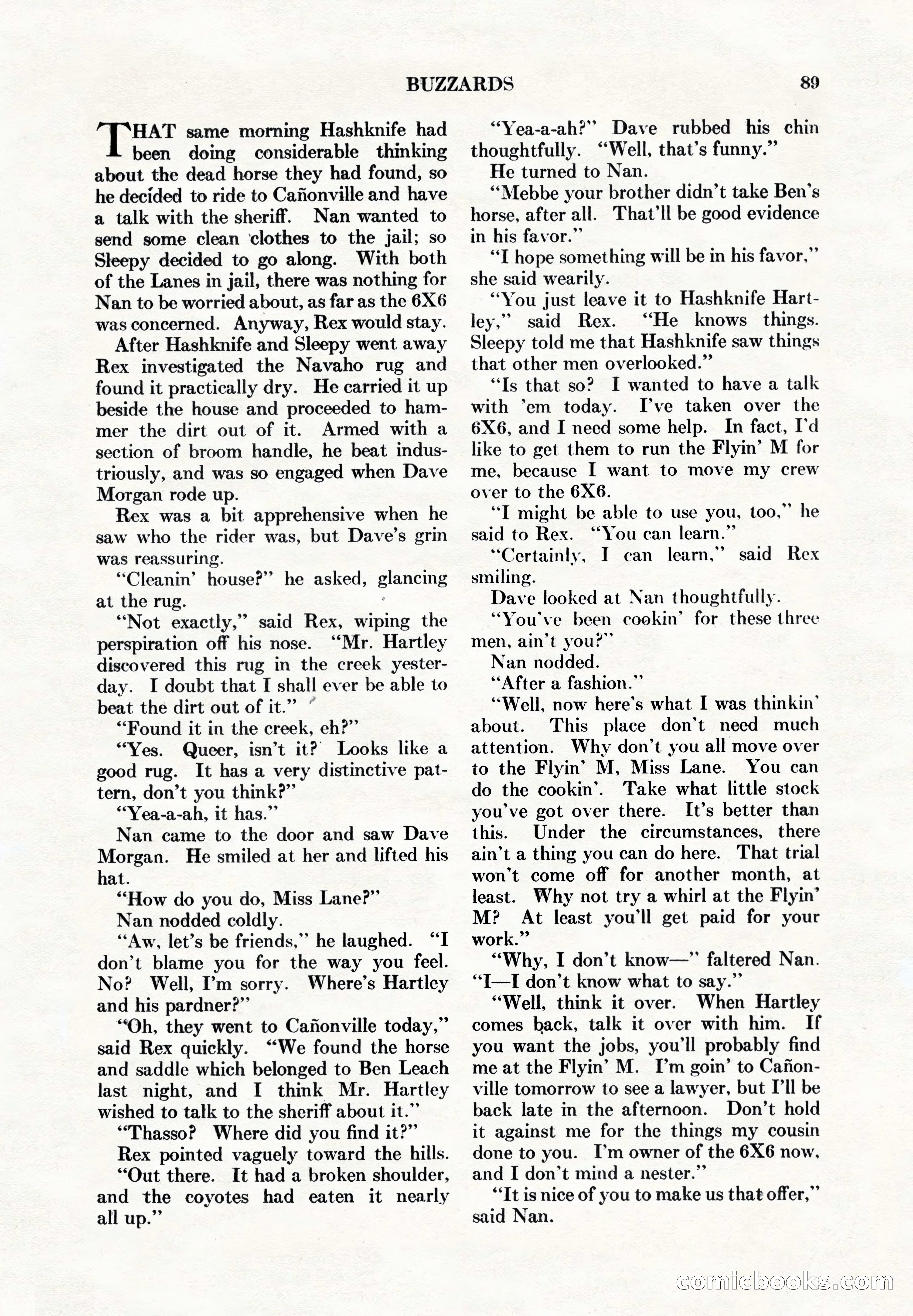Adventure Magazine, May 1, 1928 — page 101 of 206