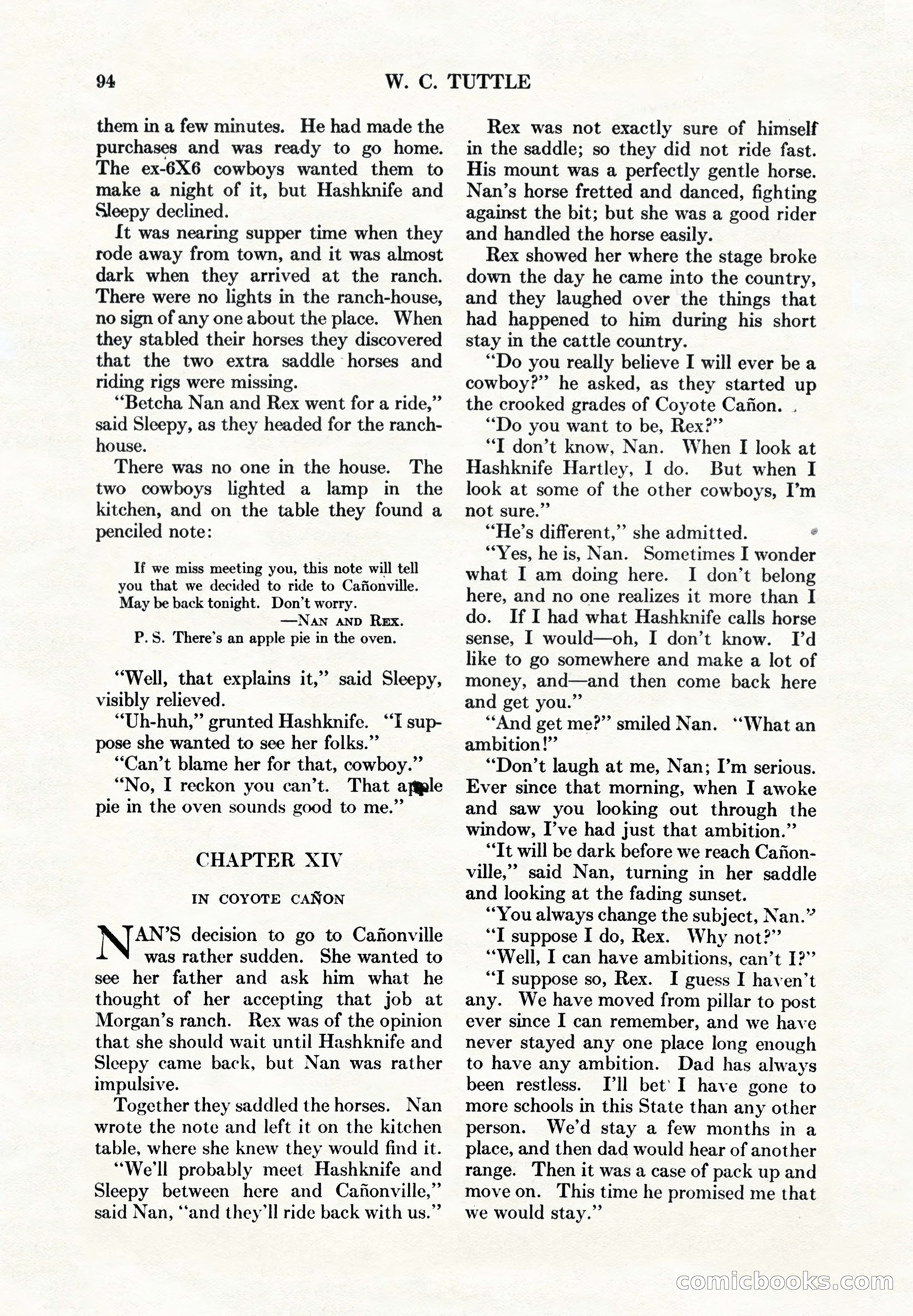 Adventure Magazine, May 1, 1928 — page 106 of 206