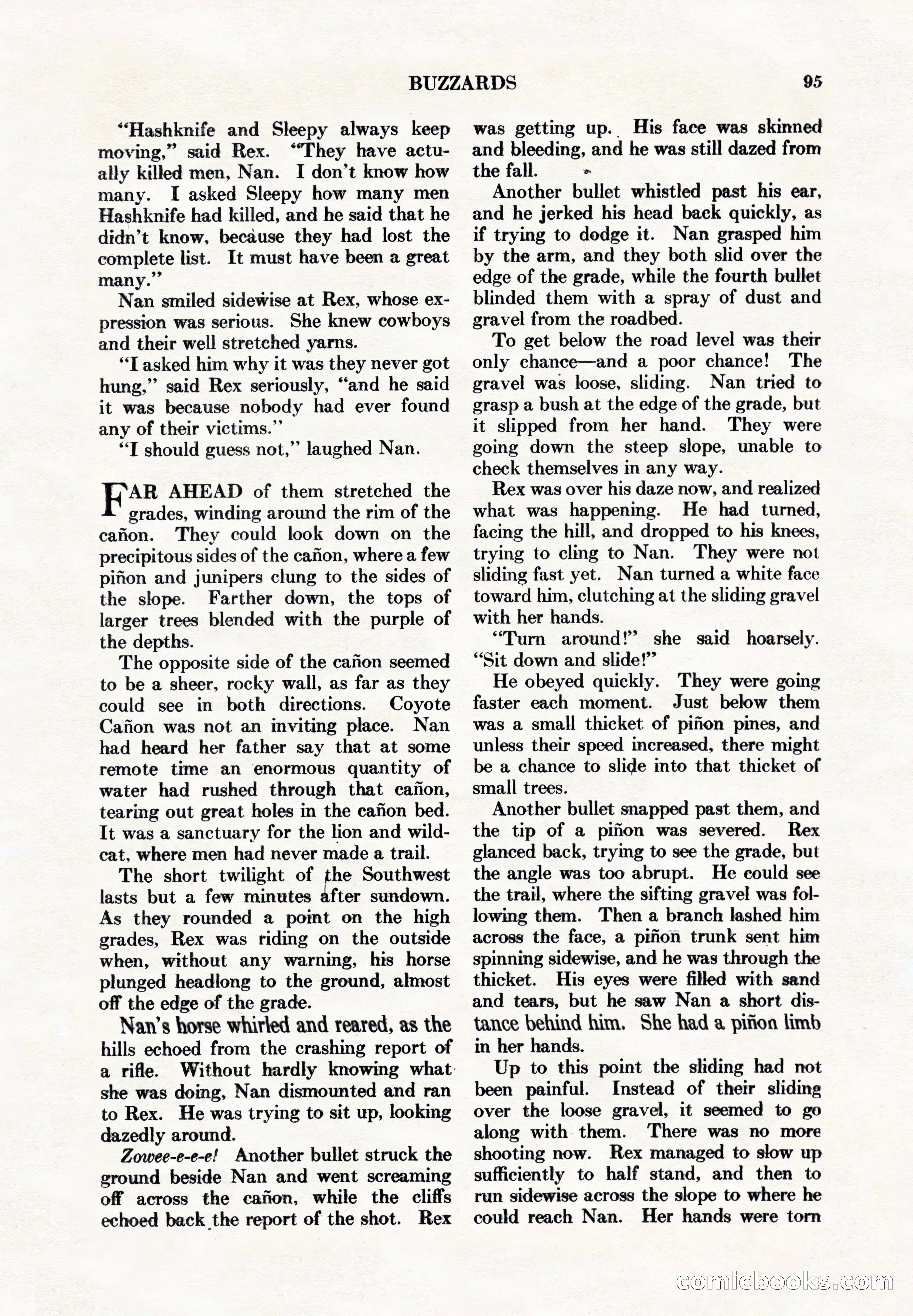 Adventure Magazine, May 1, 1928 — page 107 of 206