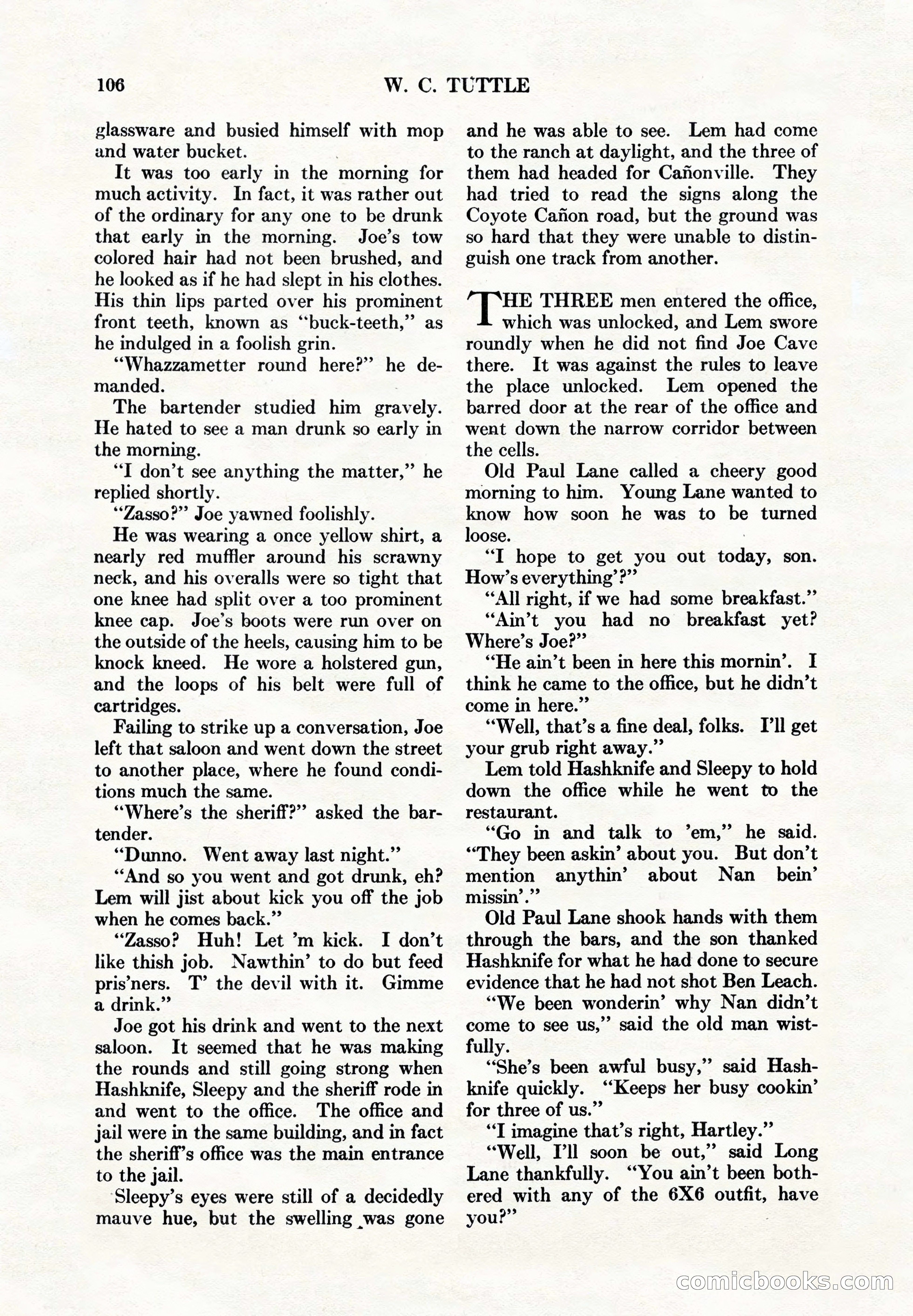 Adventure Magazine, May 1, 1928 — page 118 of 206